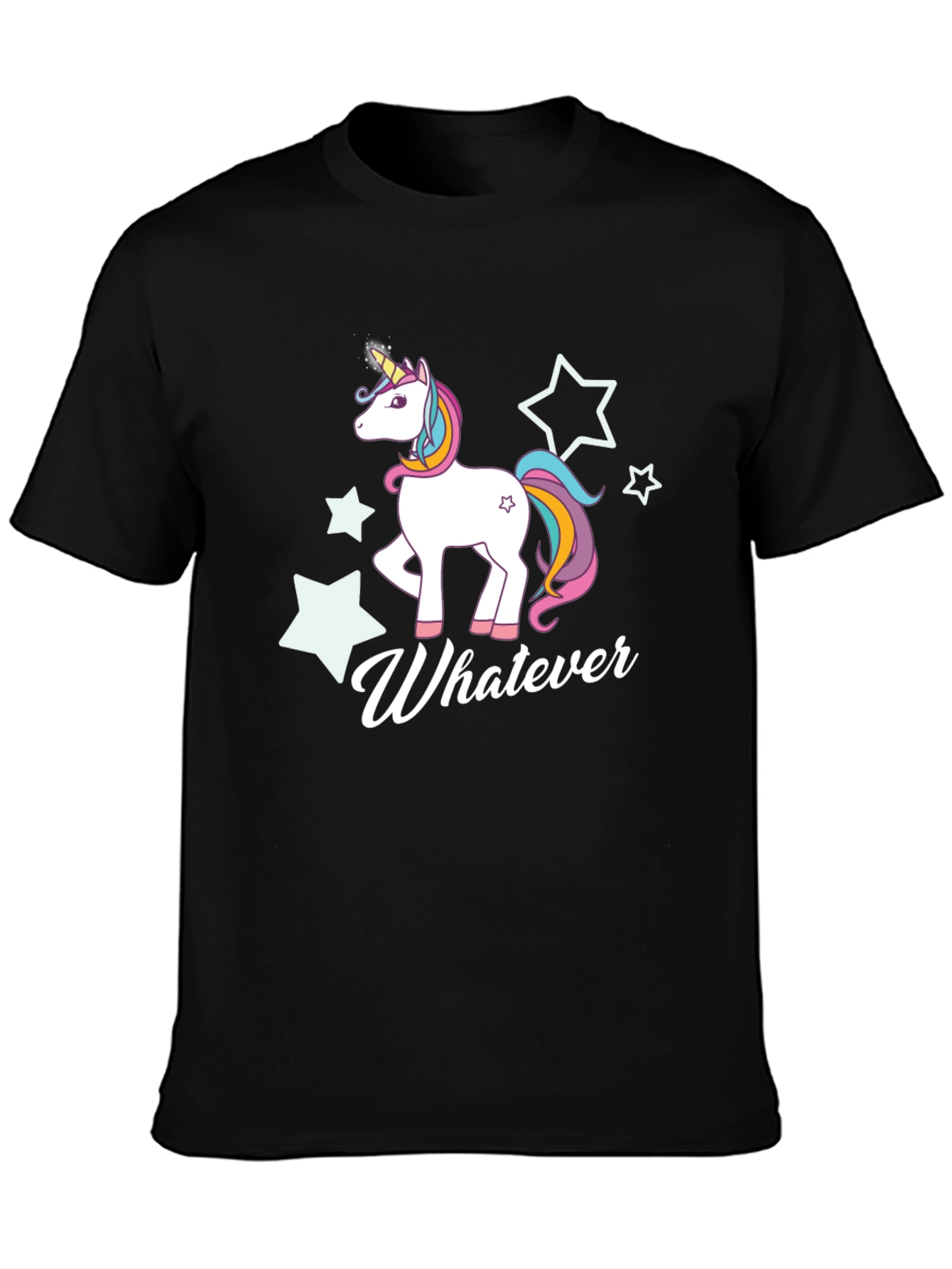 Unicorn Graphic T-Shirt - Whatever Tee