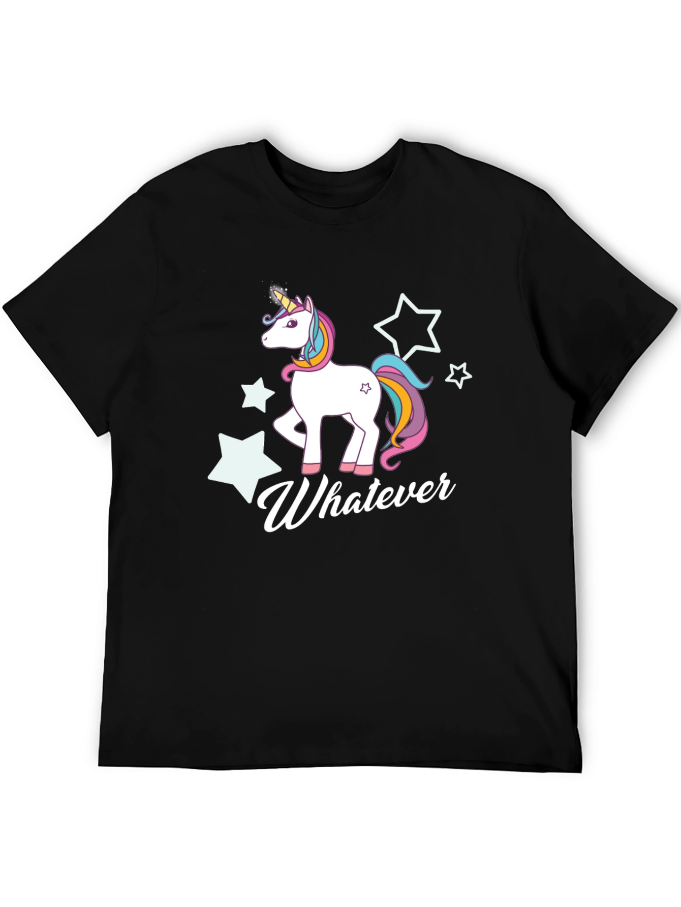 Unicorn Graphic T-Shirt - Whatever Tee