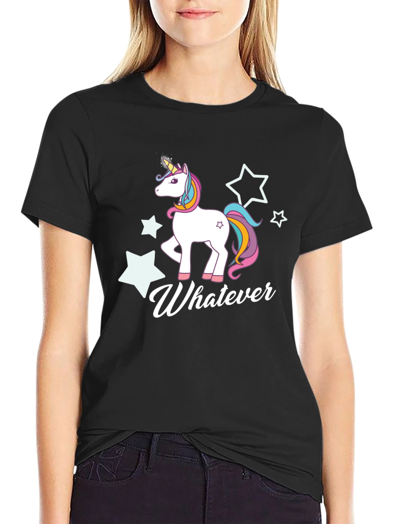Unicorn Graphic T-Shirt - Whatever Tee