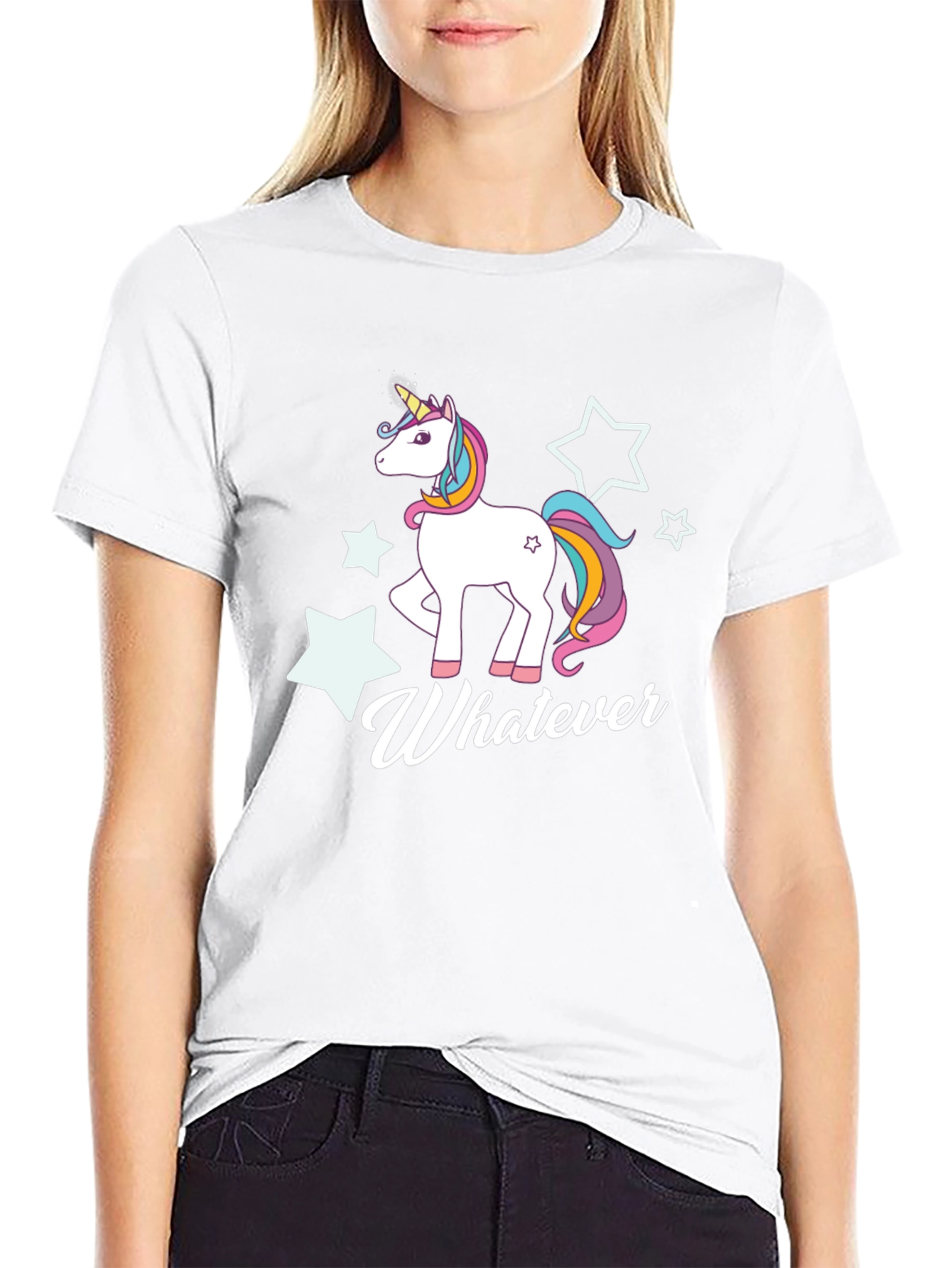Unicorn Graphic T-Shirt - Whatever Tee