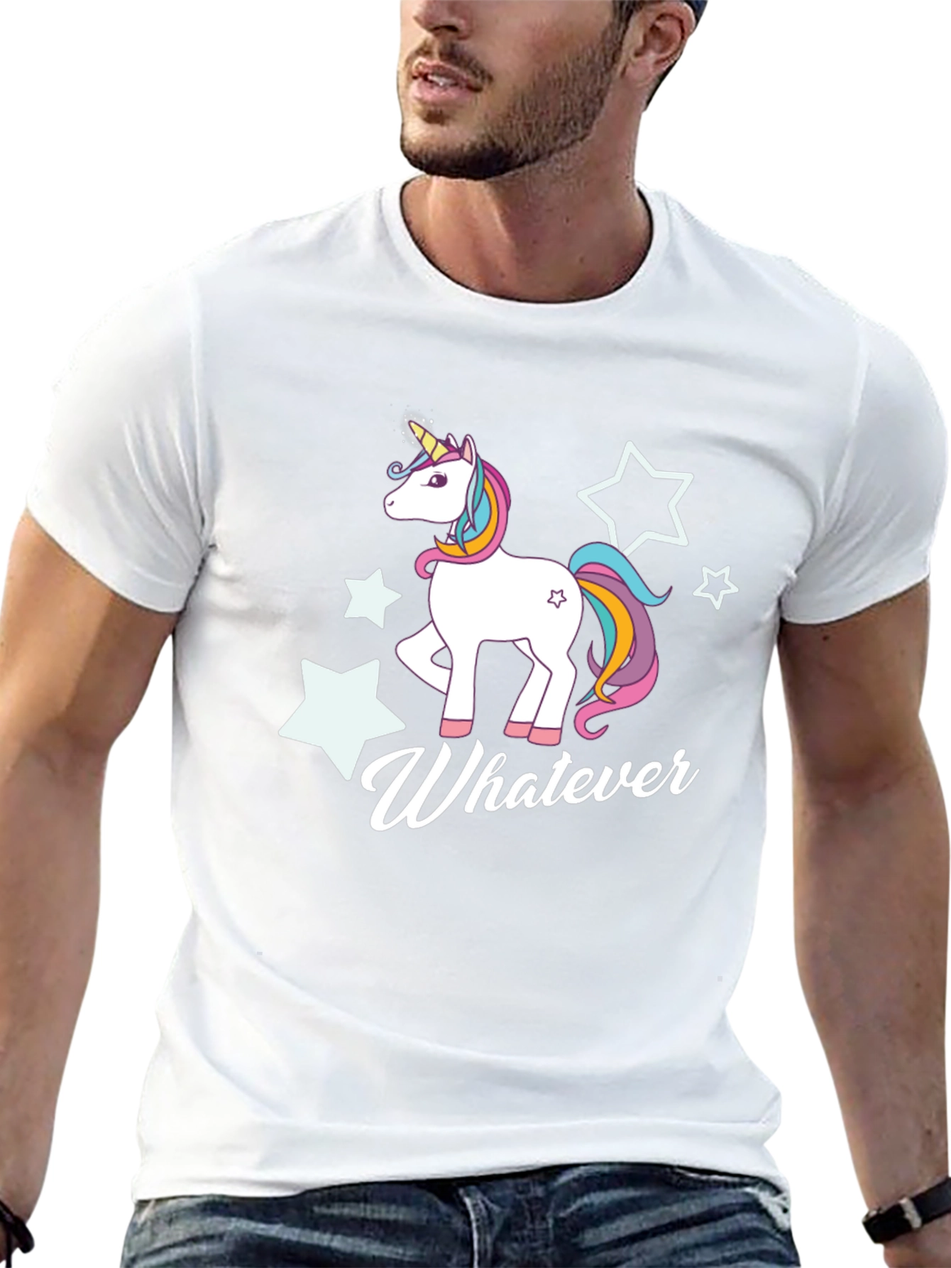 Unicorn Graphic T-Shirt - Whatever Tee