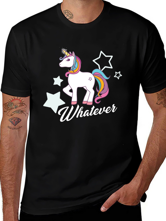 Unicorn Graphic T-Shirt - Whatever Tee