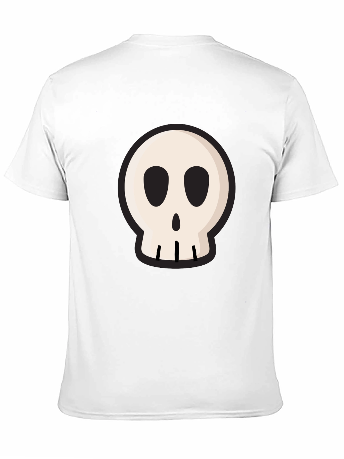 Skull Graphic Black T-Shirt - Casual Cool