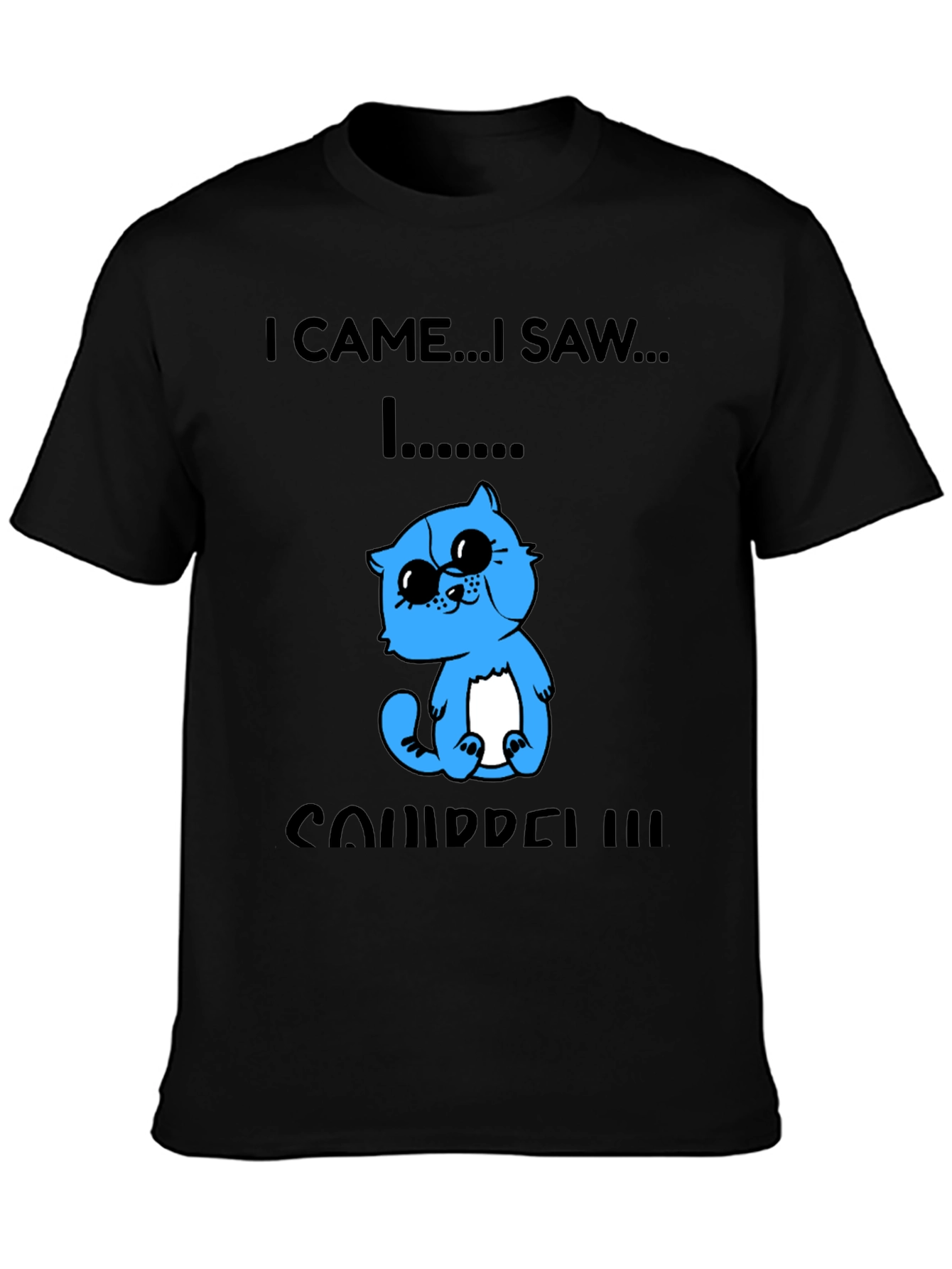 I Came I Saw I Squirrel T-Shirt Funny