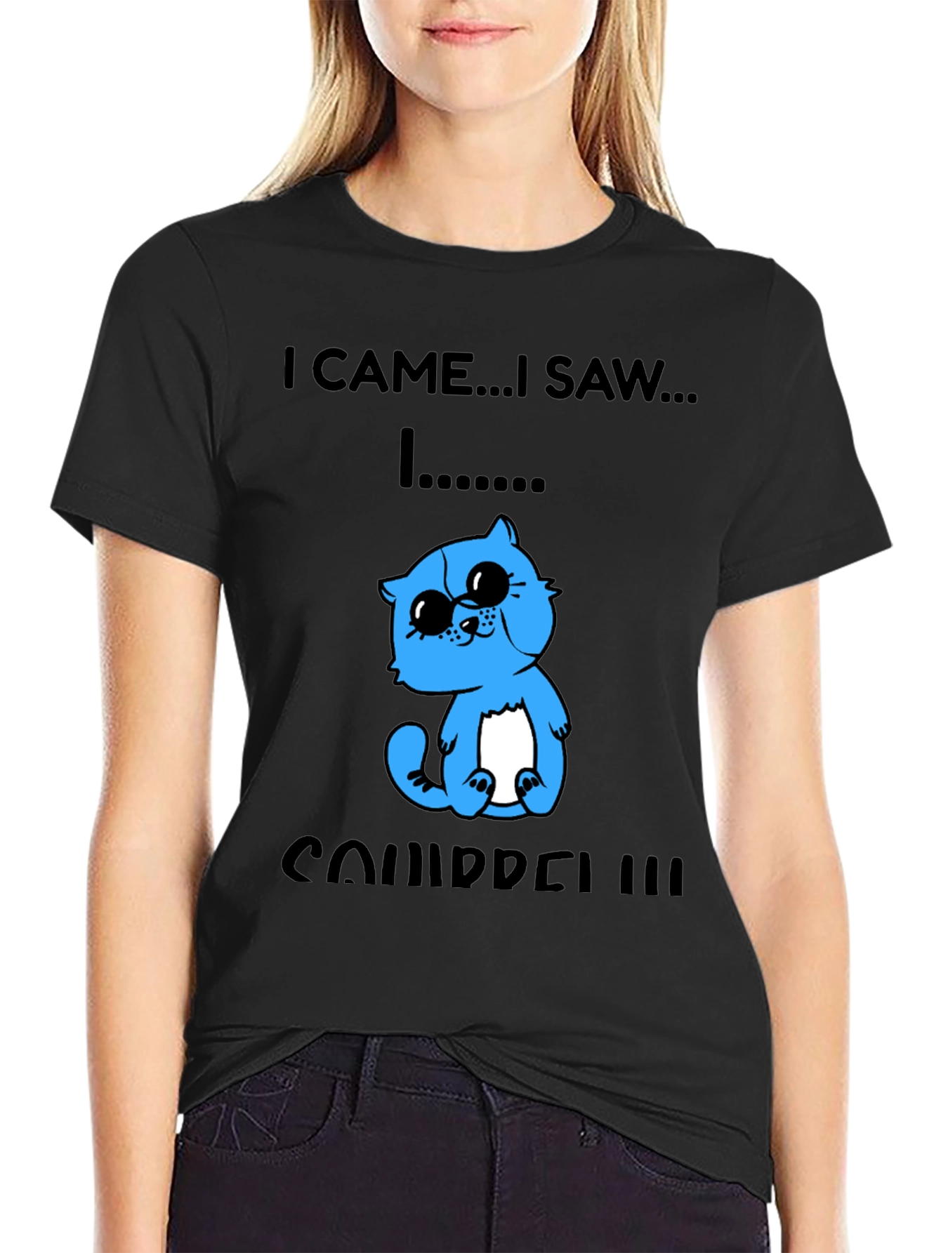 I Came I Saw I Squirrel T-Shirt Funny