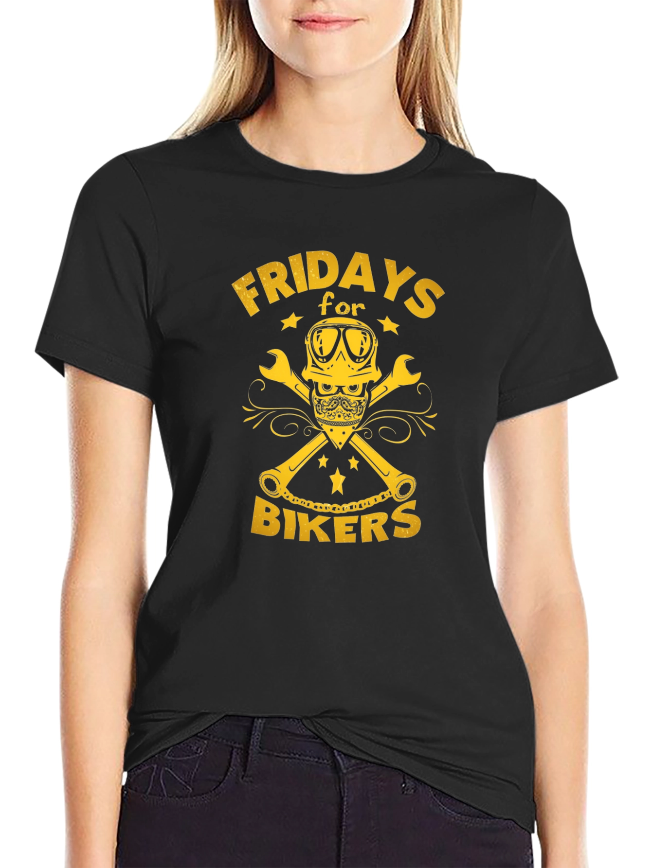 Fridays for Bikers Graphic T-Shirt