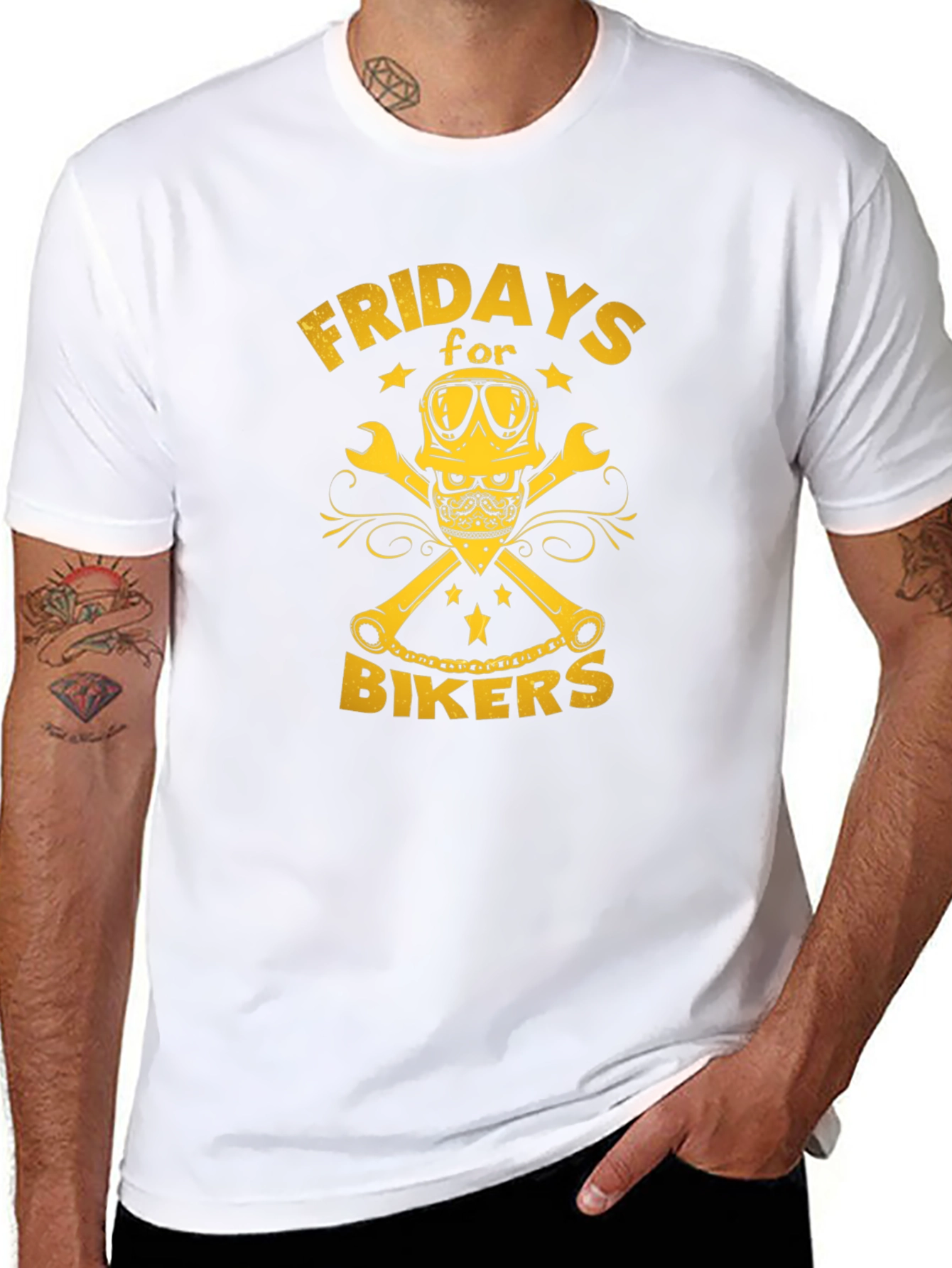 Fridays for Bikers Graphic T-Shirt