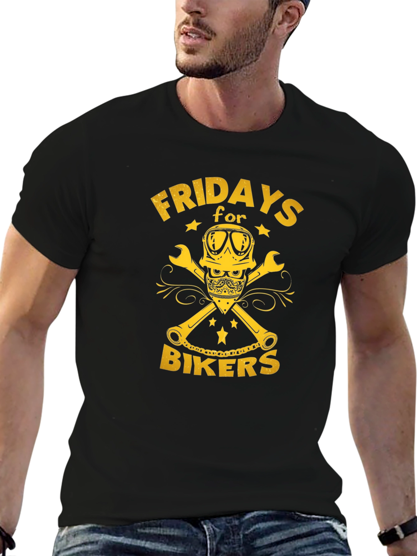 Fridays for Bikers Graphic T-Shirt
