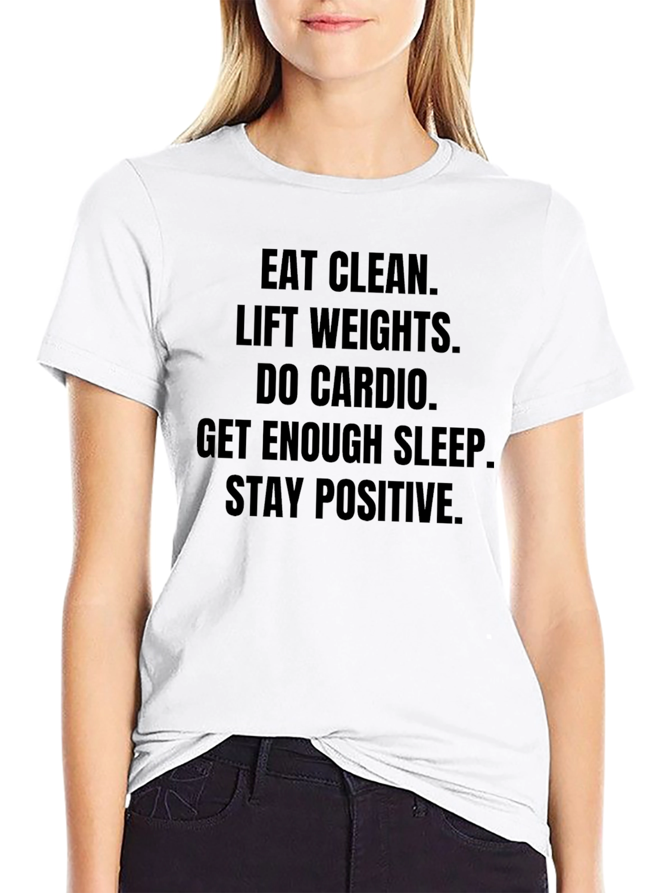 Eat Clean Fitness Motivation T-Shirt