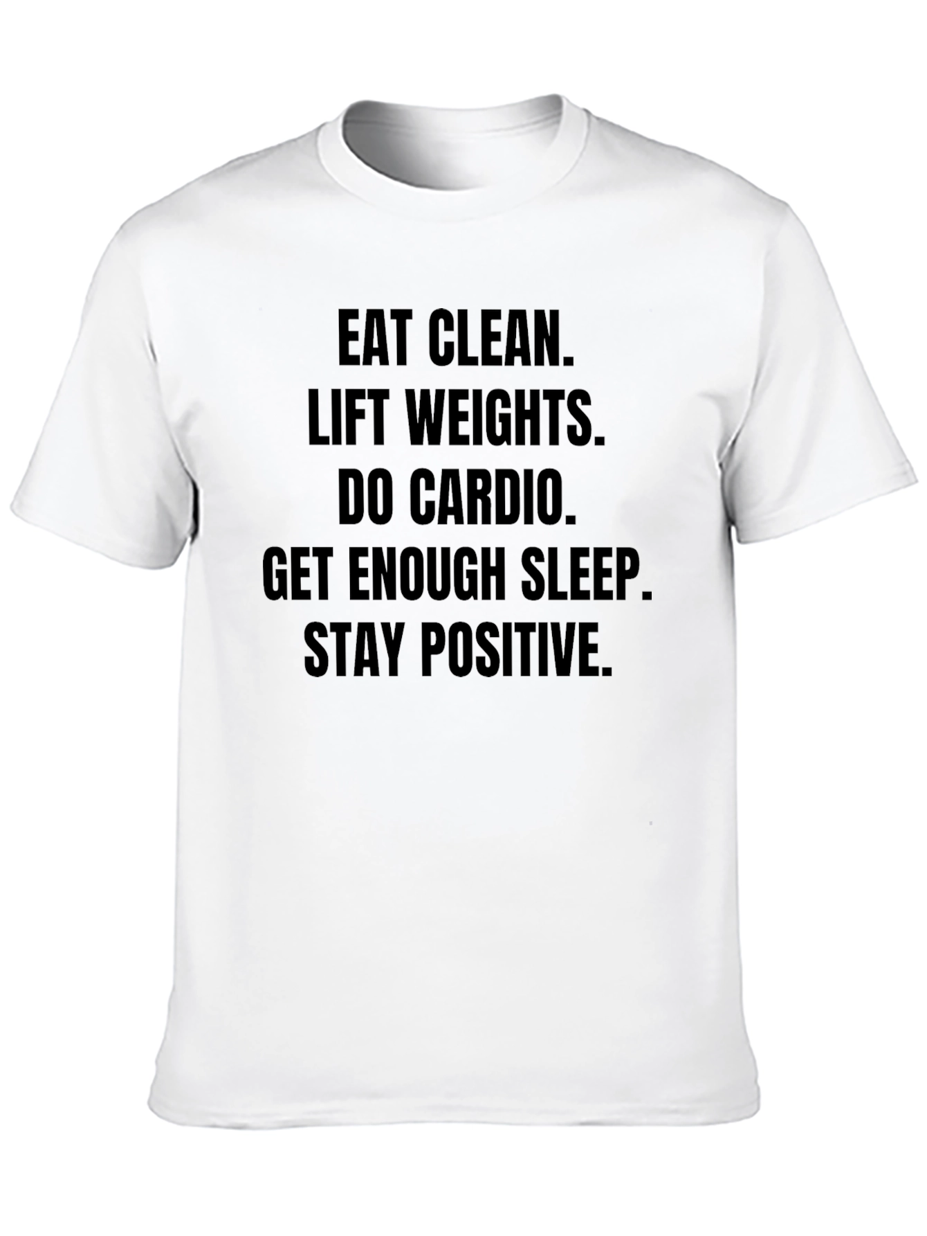 Eat Clean Fitness Motivation T-Shirt