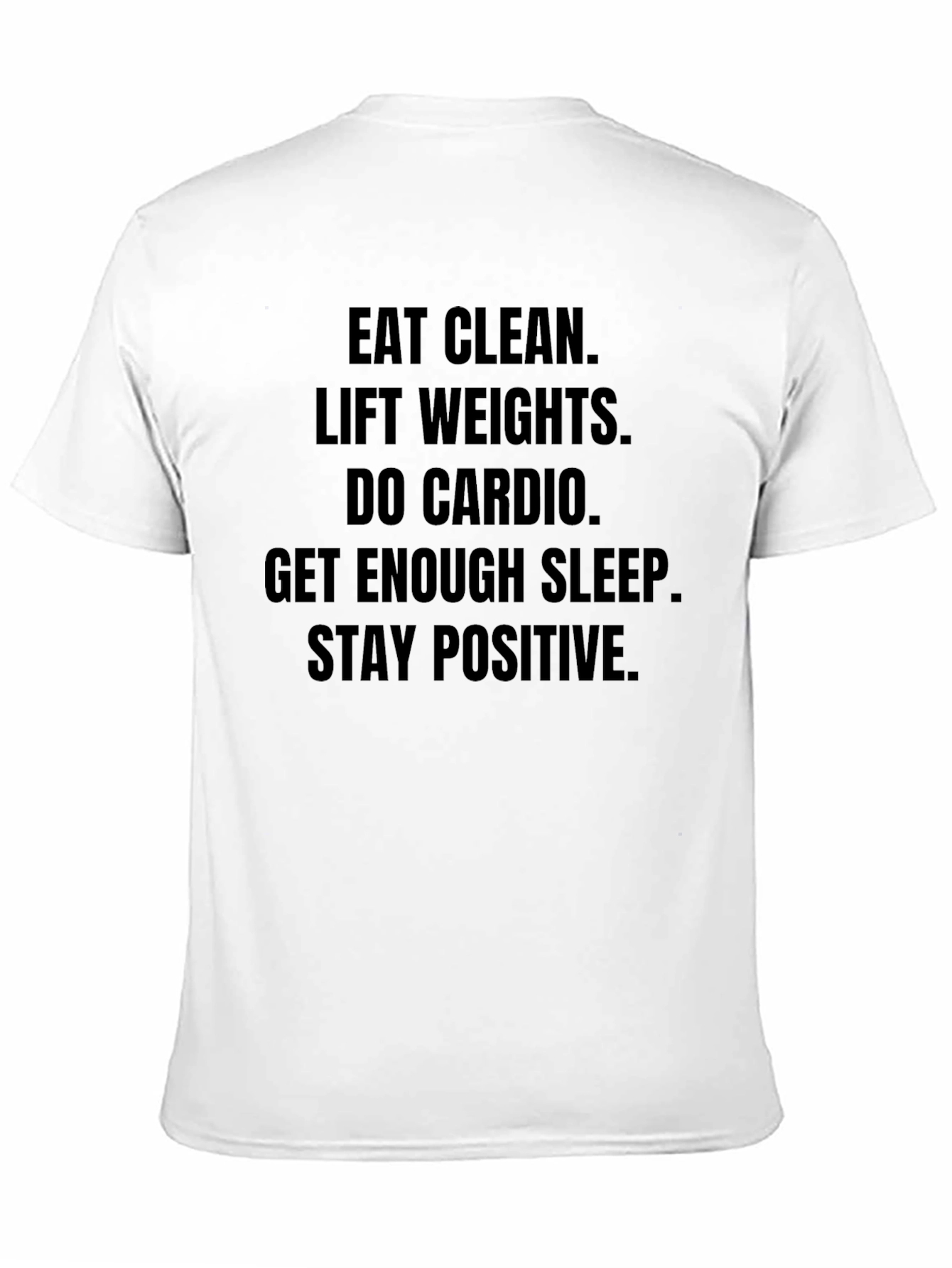 Eat Clean Fitness Motivation T-Shirt