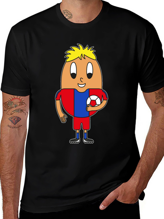 Egg Soccer Player Graphic Tee