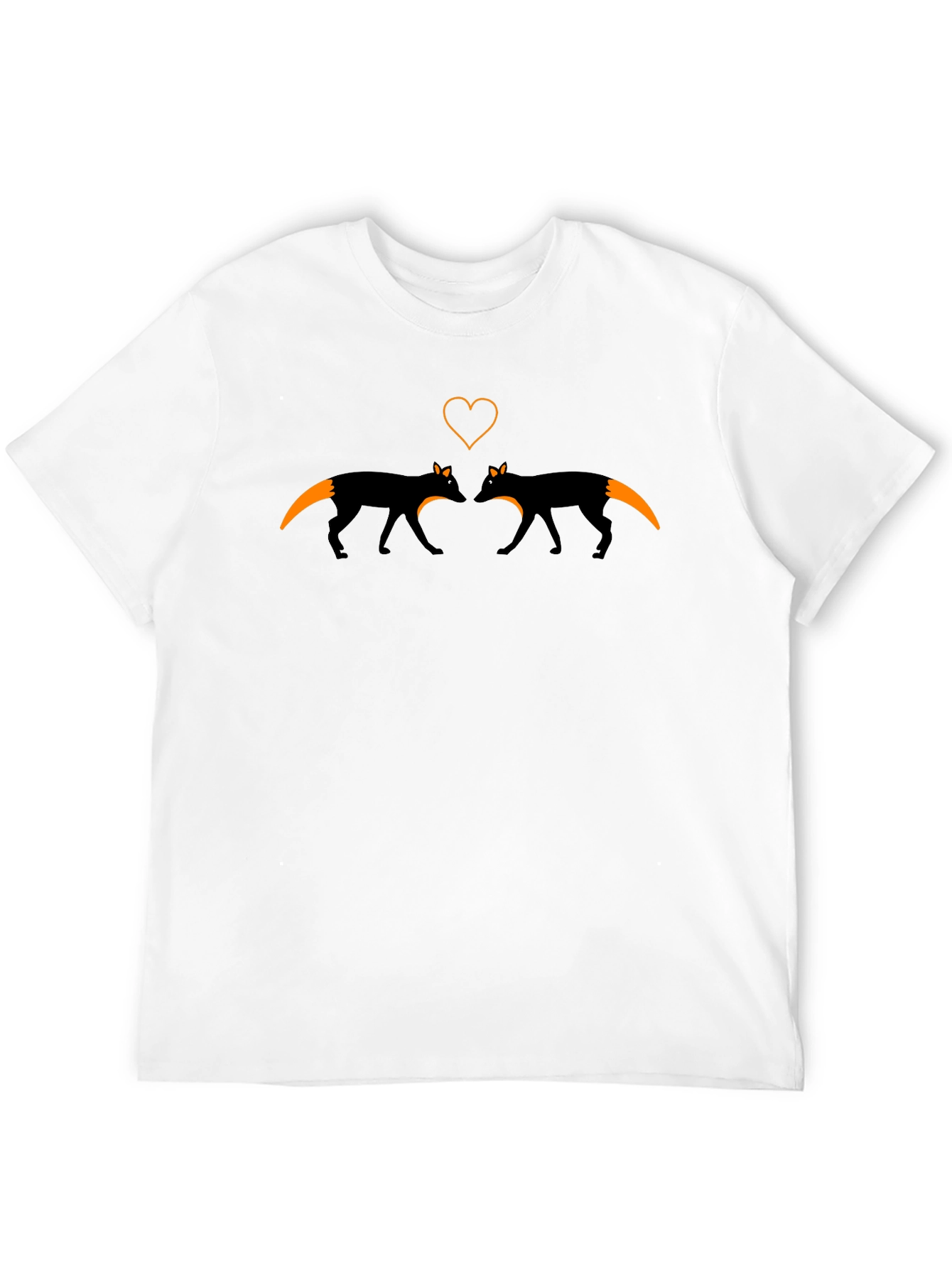 Fox Love Graphic Tee - Black