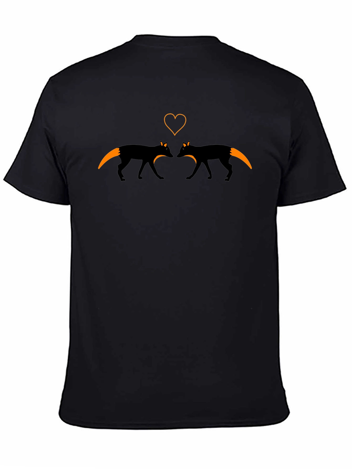 Fox Love Graphic Tee - Black