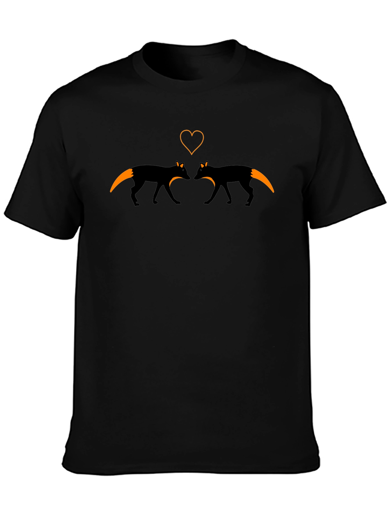 Fox Love Graphic Tee - Black