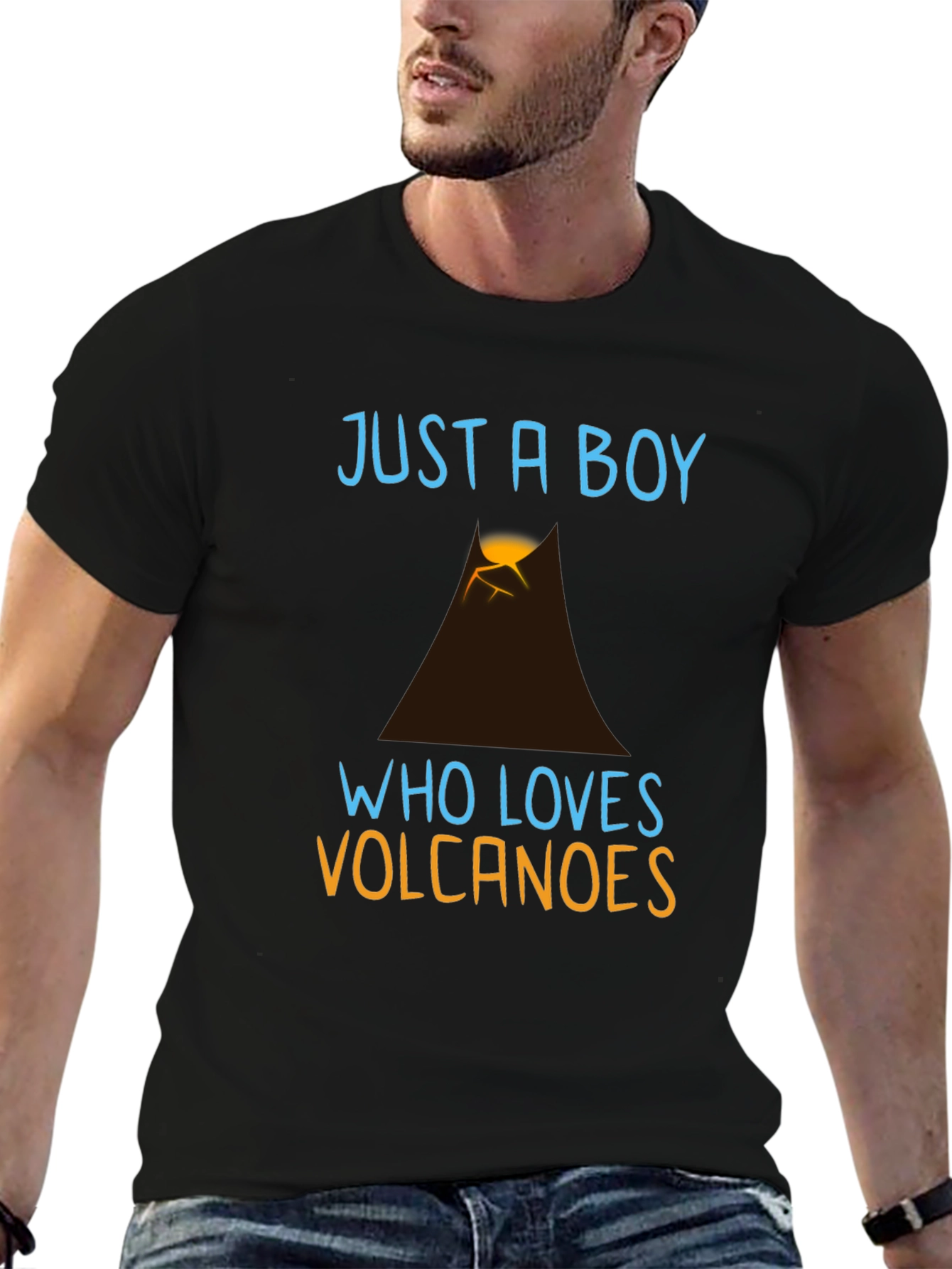 Boy Who Loves Volcanoes T-Shirt