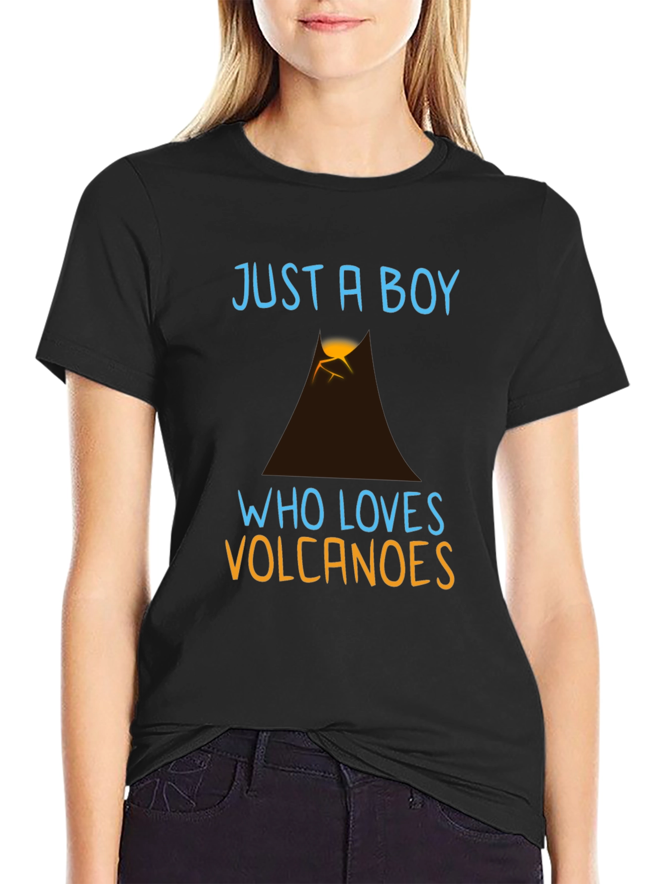 Boy Who Loves Volcanoes T-Shirt