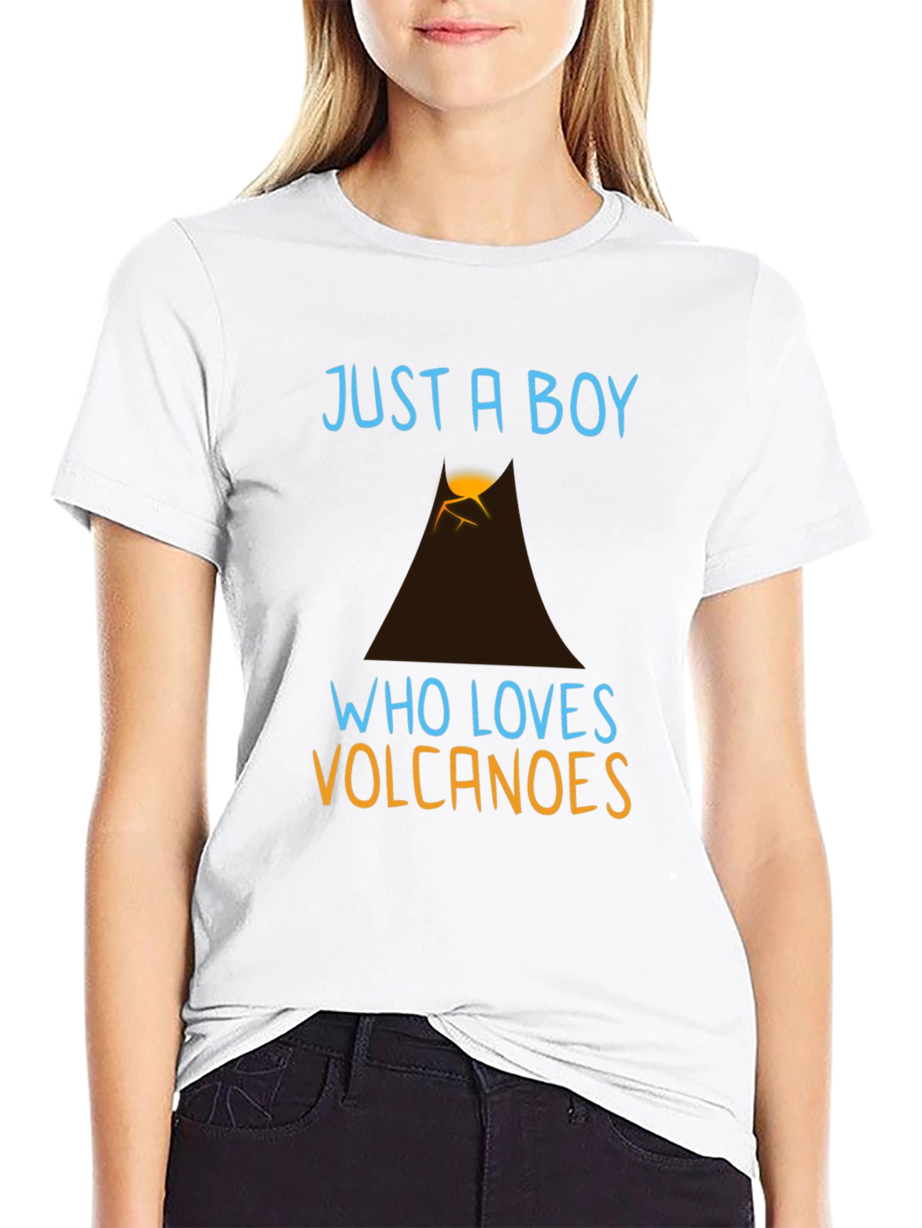 Boy Who Loves Volcanoes T-Shirt