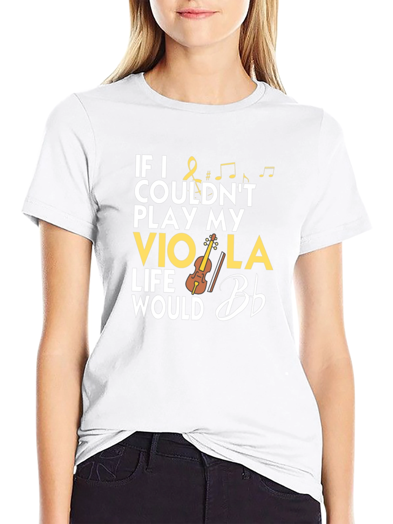Viola Player T-Shirt: If I Couldnt Play My Viola