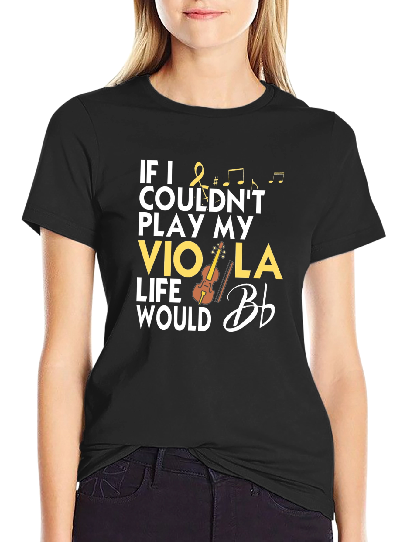 Viola Player T-Shirt: If I Couldnt Play My Viola