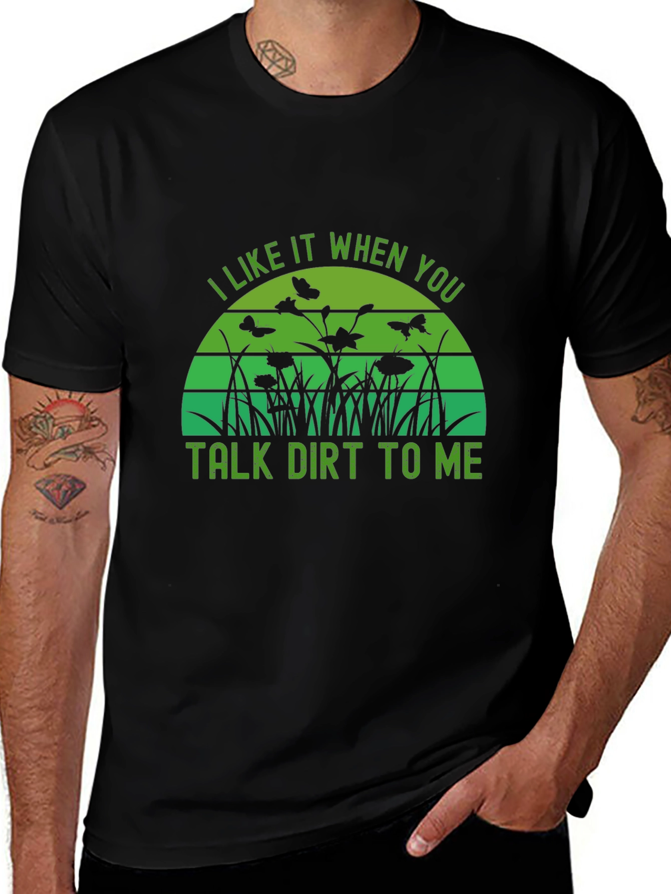 Talk Dirt To Me Graphic Tee - Gardening T-Shirt