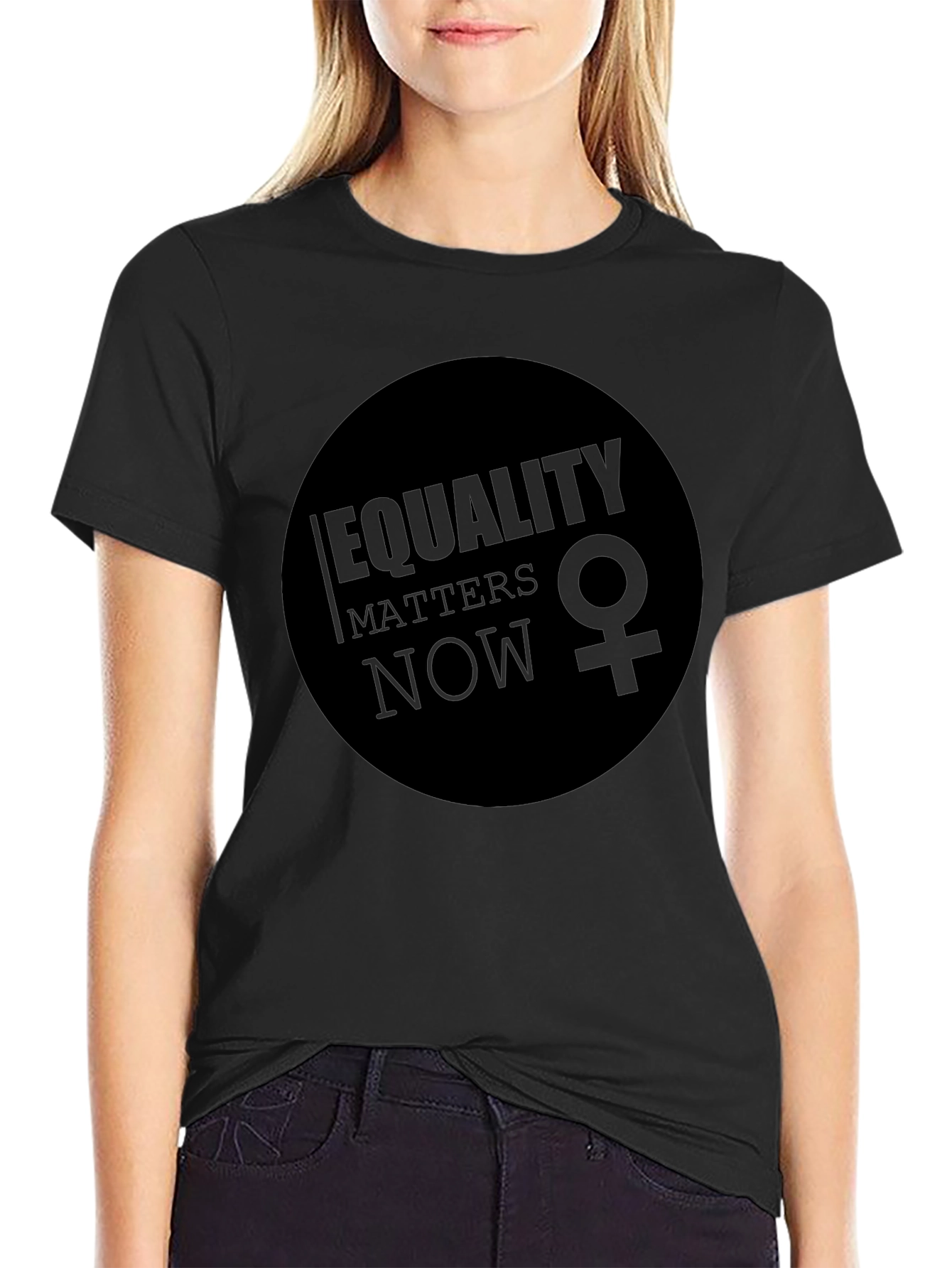 Equality Matters Now Black T-Shirt