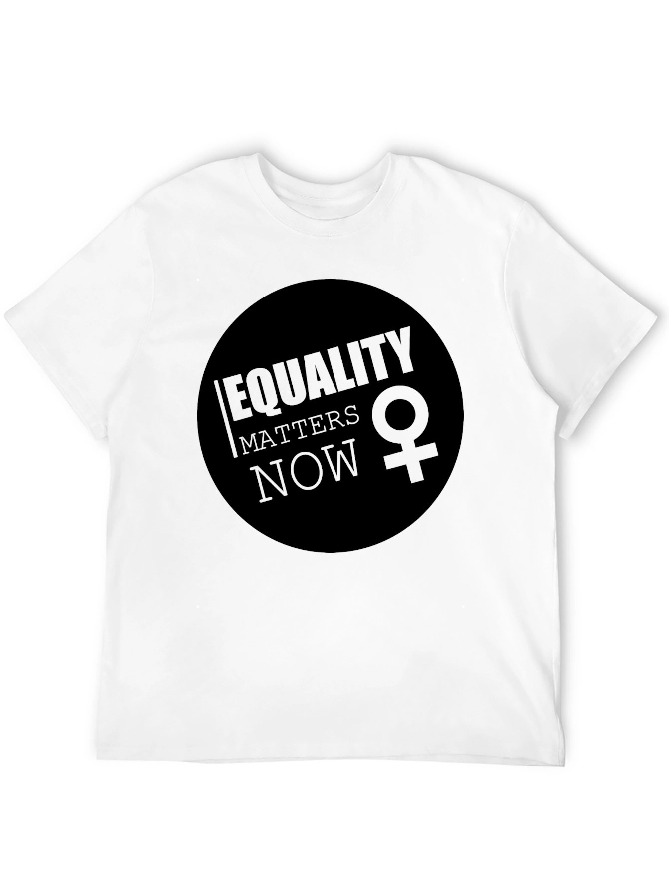 Equality Matters Now Black T-Shirt