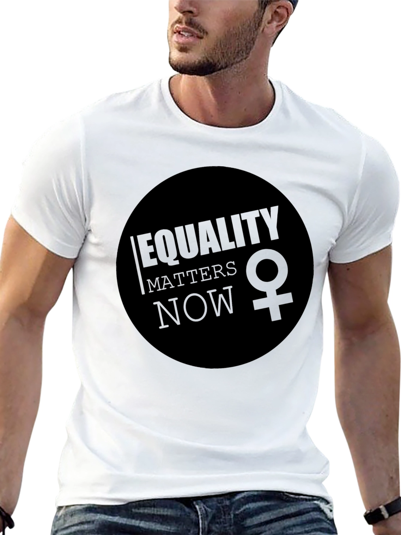 Equality Matters Now Black T-Shirt