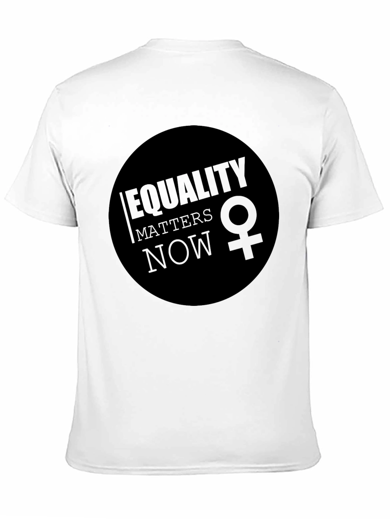 Equality Matters Now Black T-Shirt
