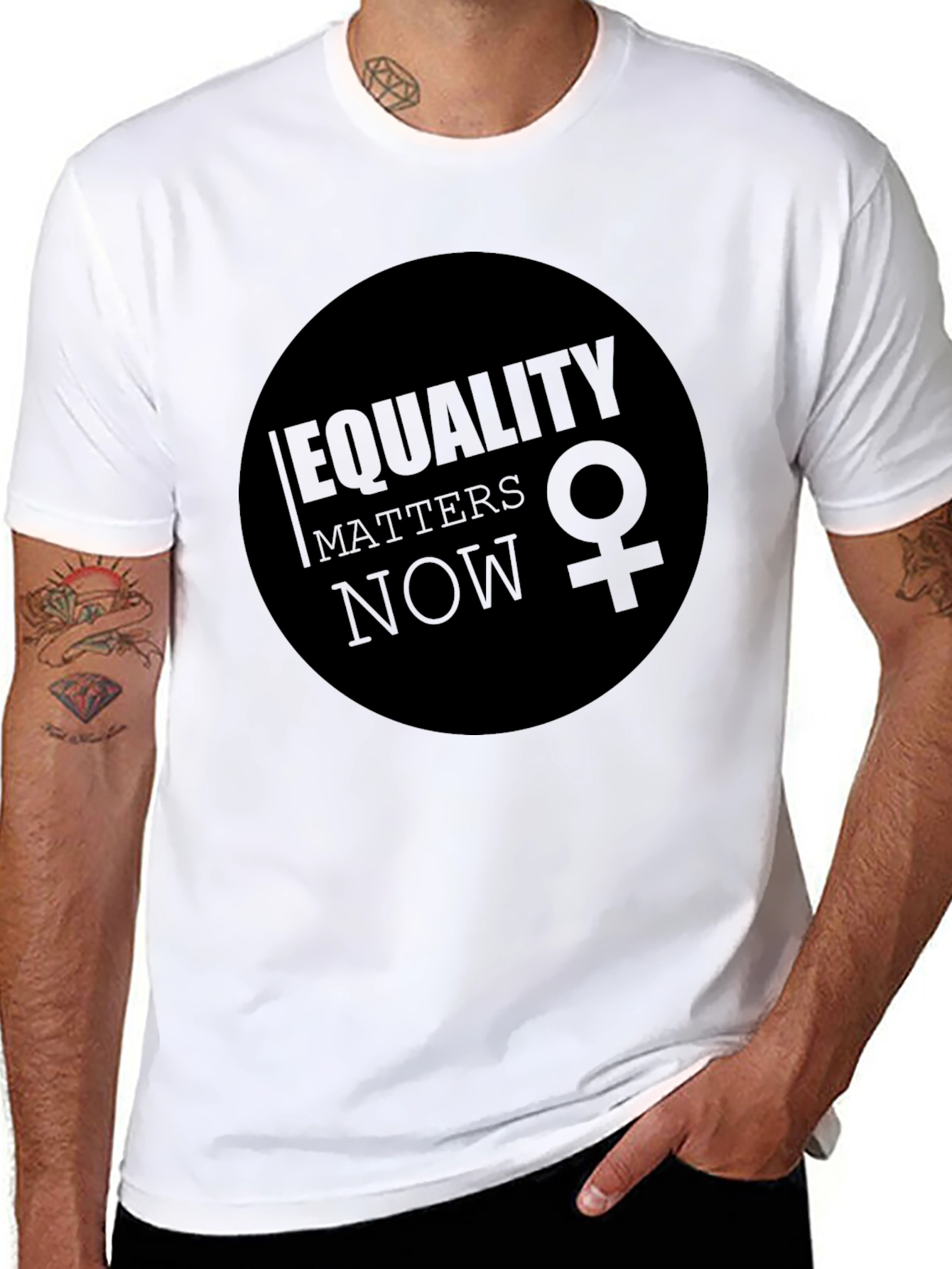 Equality Matters Now Black T-Shirt
