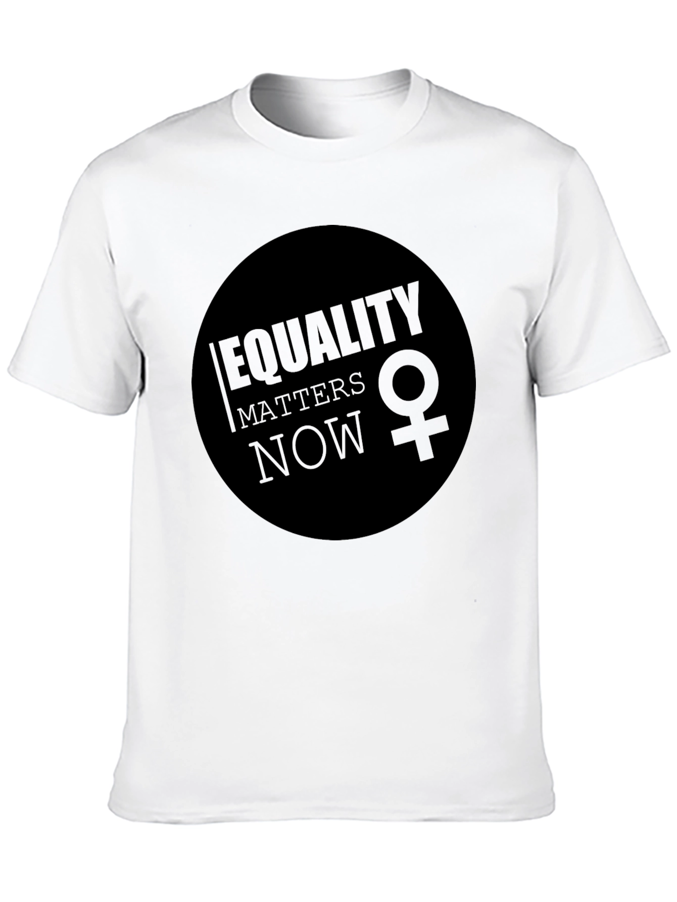 Equality Matters Now Black T-Shirt