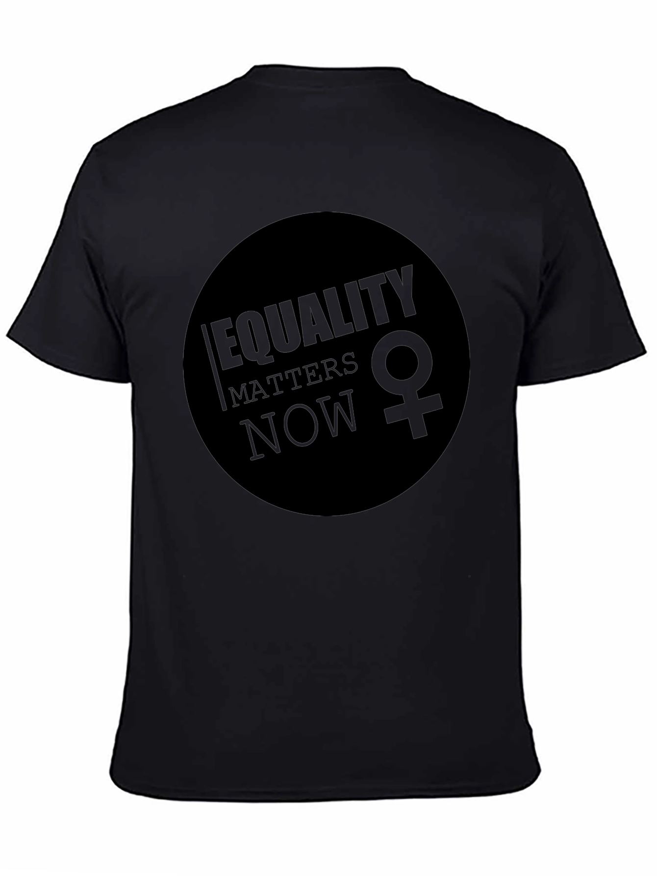 Equality Matters Now Black T-Shirt