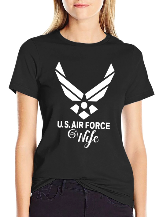 US Air Force Wife Graphic T-Shirt