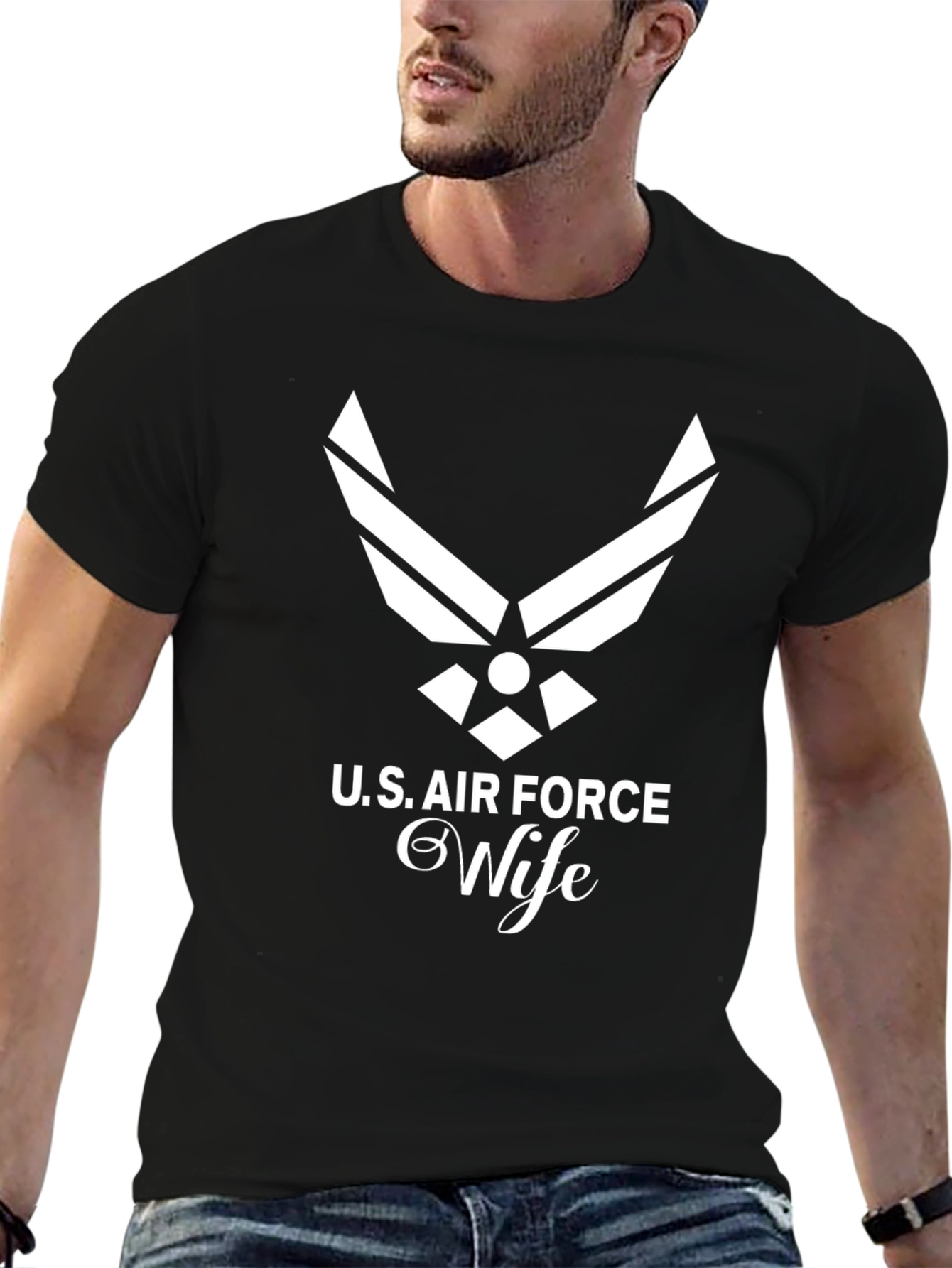 US Air Force Wife Graphic T-Shirt