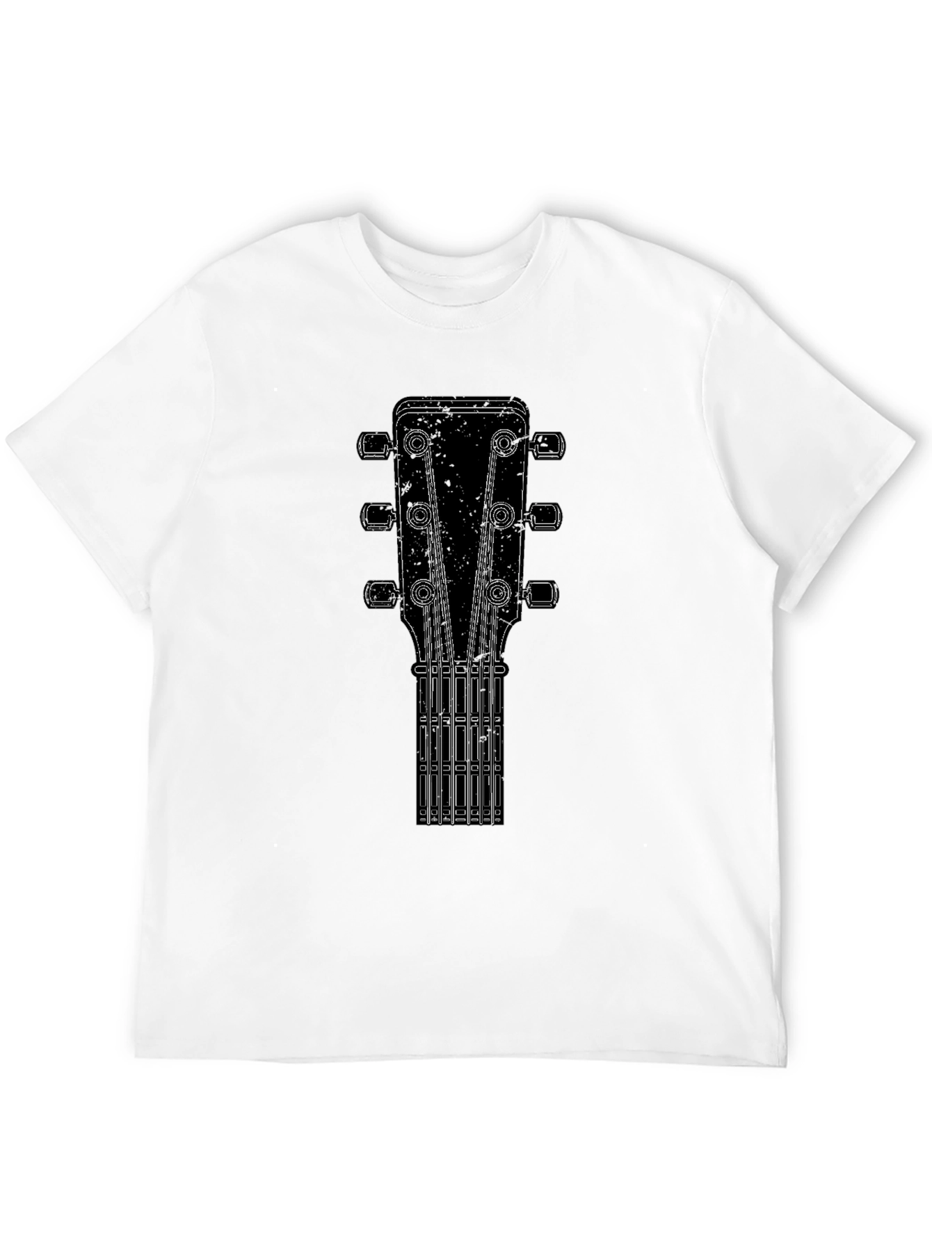 Guitar Headstock T-Shirt - Musician Apparel