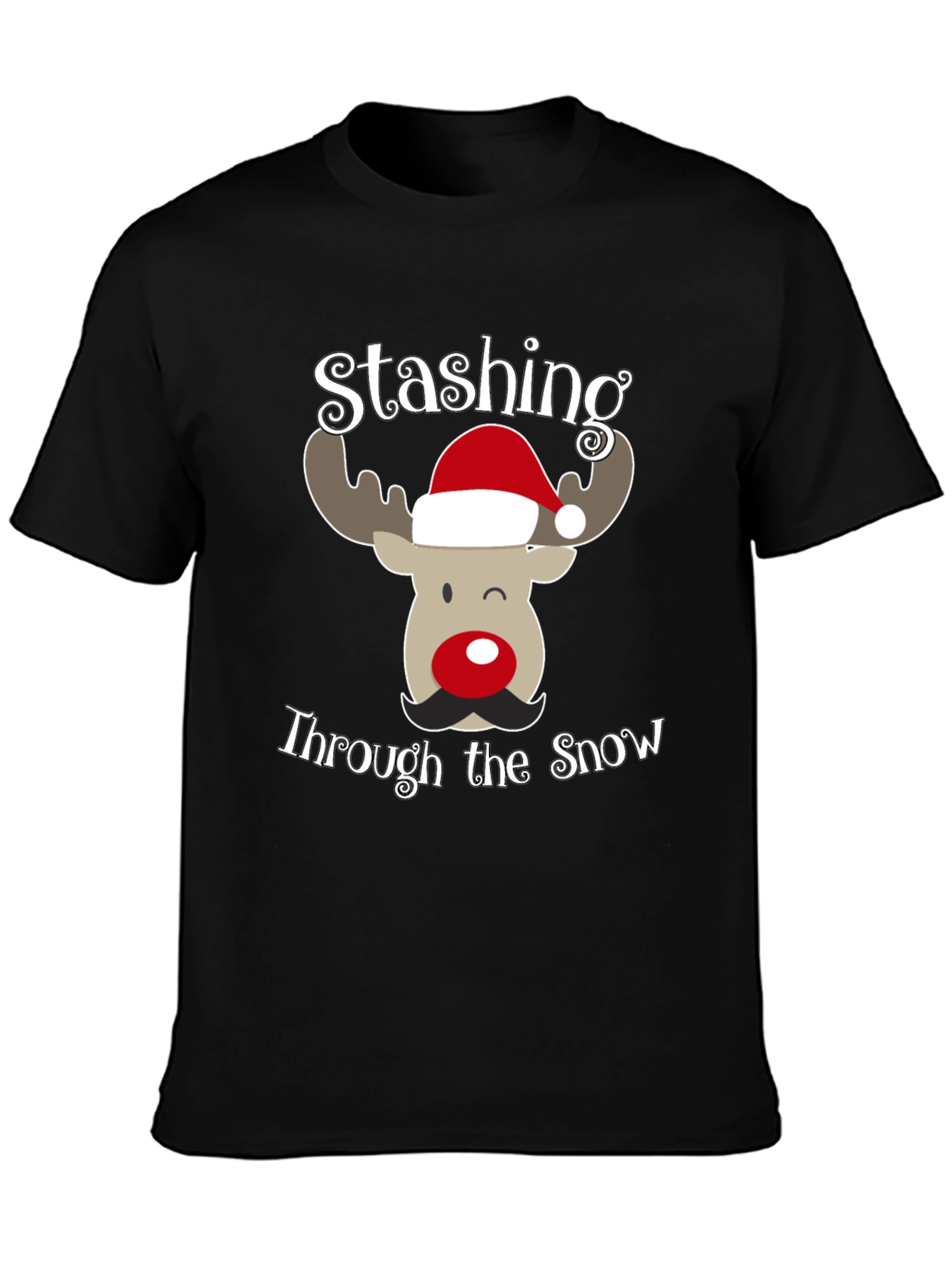 Stashing Through the Snow Christmas T-Shirt
