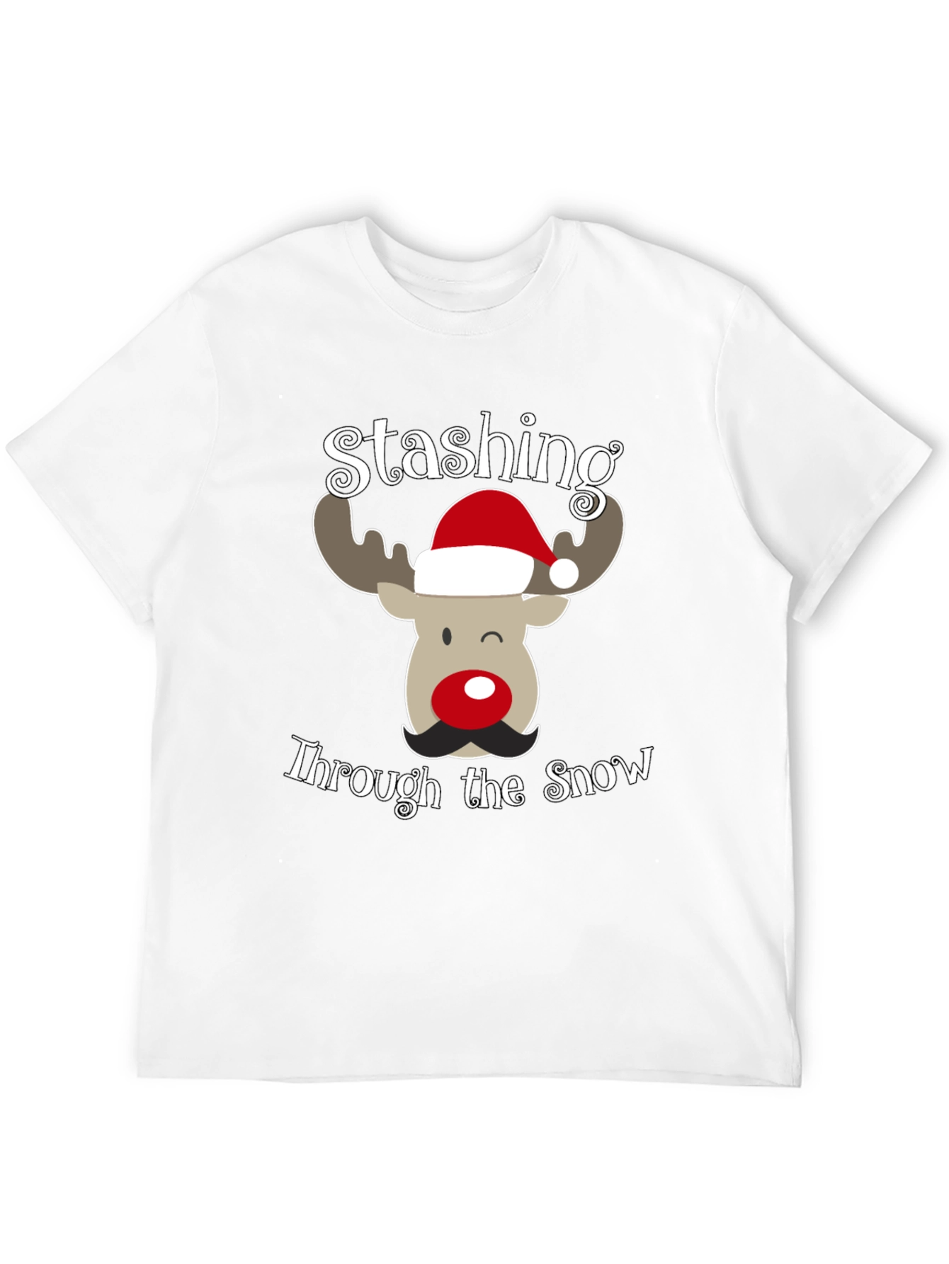Stashing Through the Snow Christmas T-Shirt