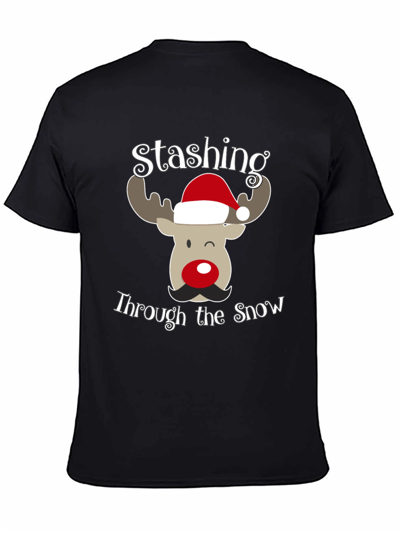 Stashing Through the Snow Christmas T-Shirt