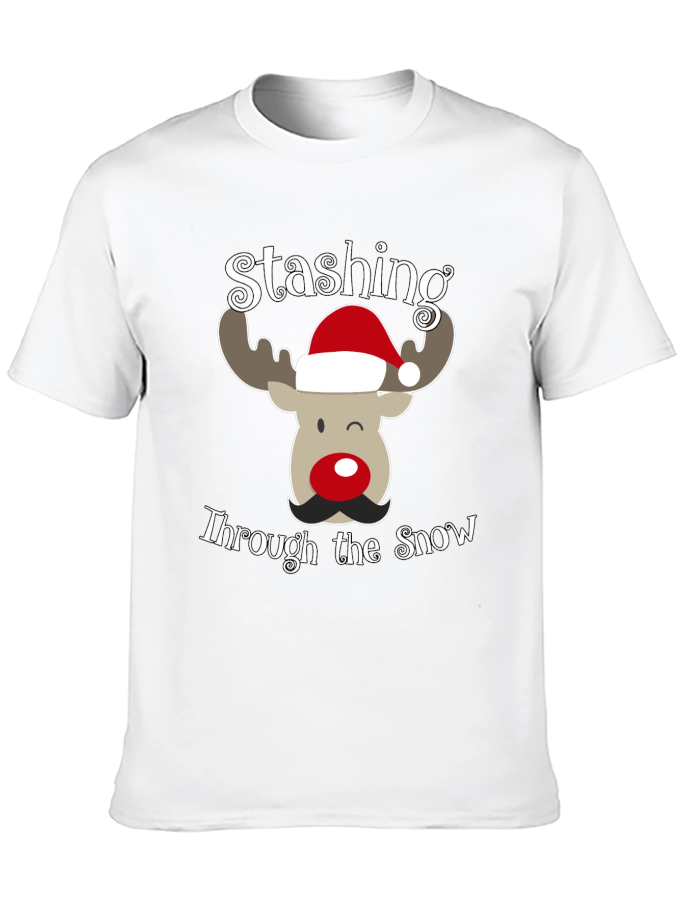 Stashing Through the Snow Christmas T-Shirt