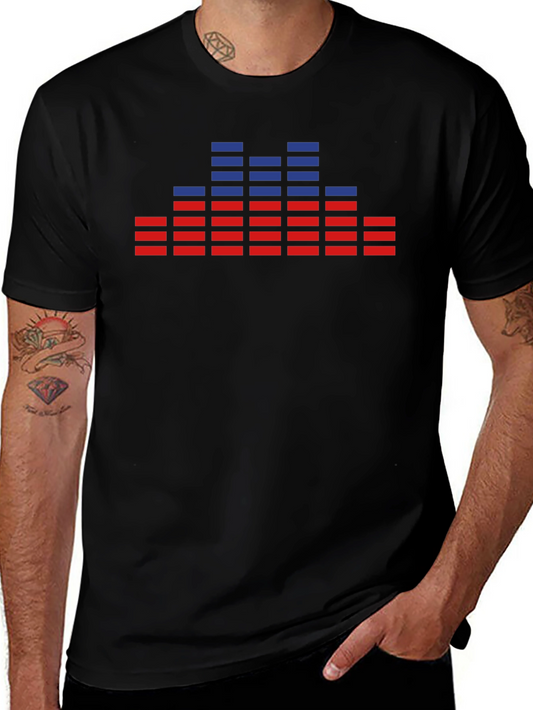 Equalizer Graphic Tee - Sound Reactive Shirt