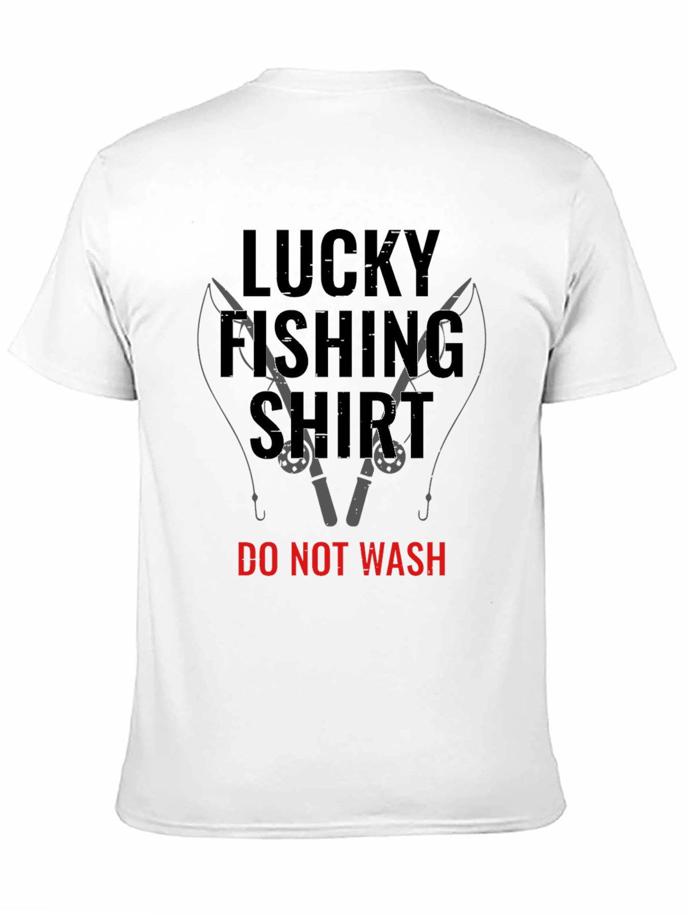 Lucky Fishing Shirt - Novelty T-Shirt