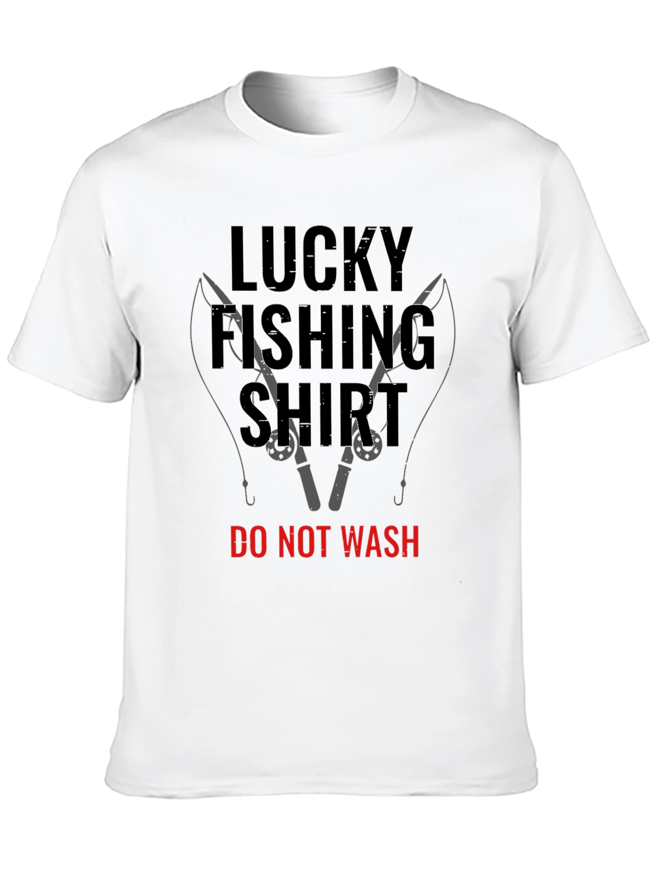 Lucky Fishing Shirt - Novelty T-Shirt