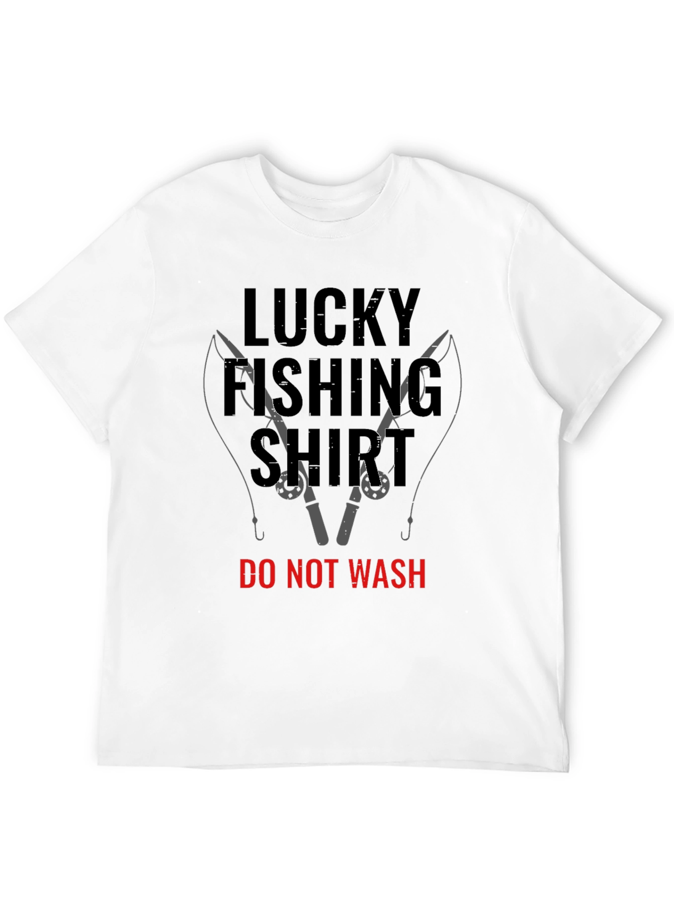 Lucky Fishing Shirt - Novelty T-Shirt