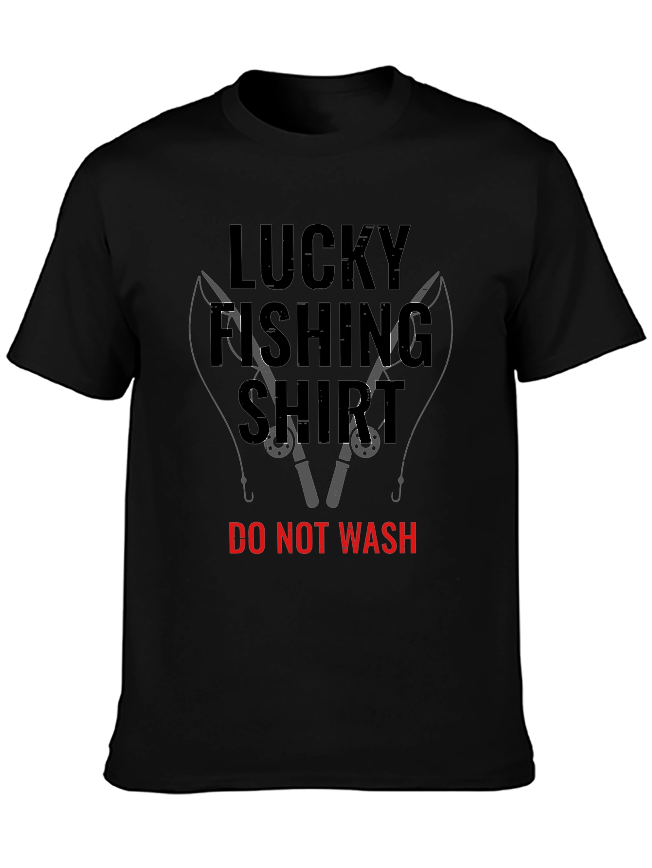 Lucky Fishing Shirt - Novelty T-Shirt