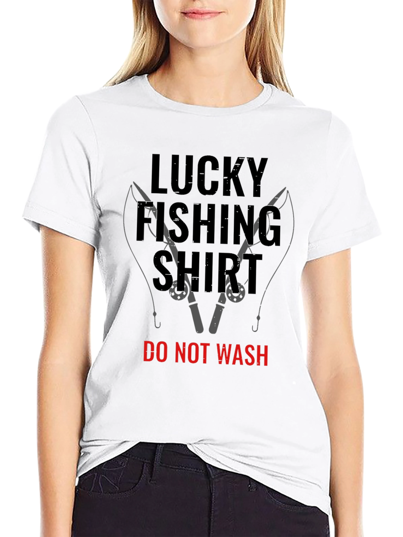 Lucky Fishing Shirt - Novelty T-Shirt