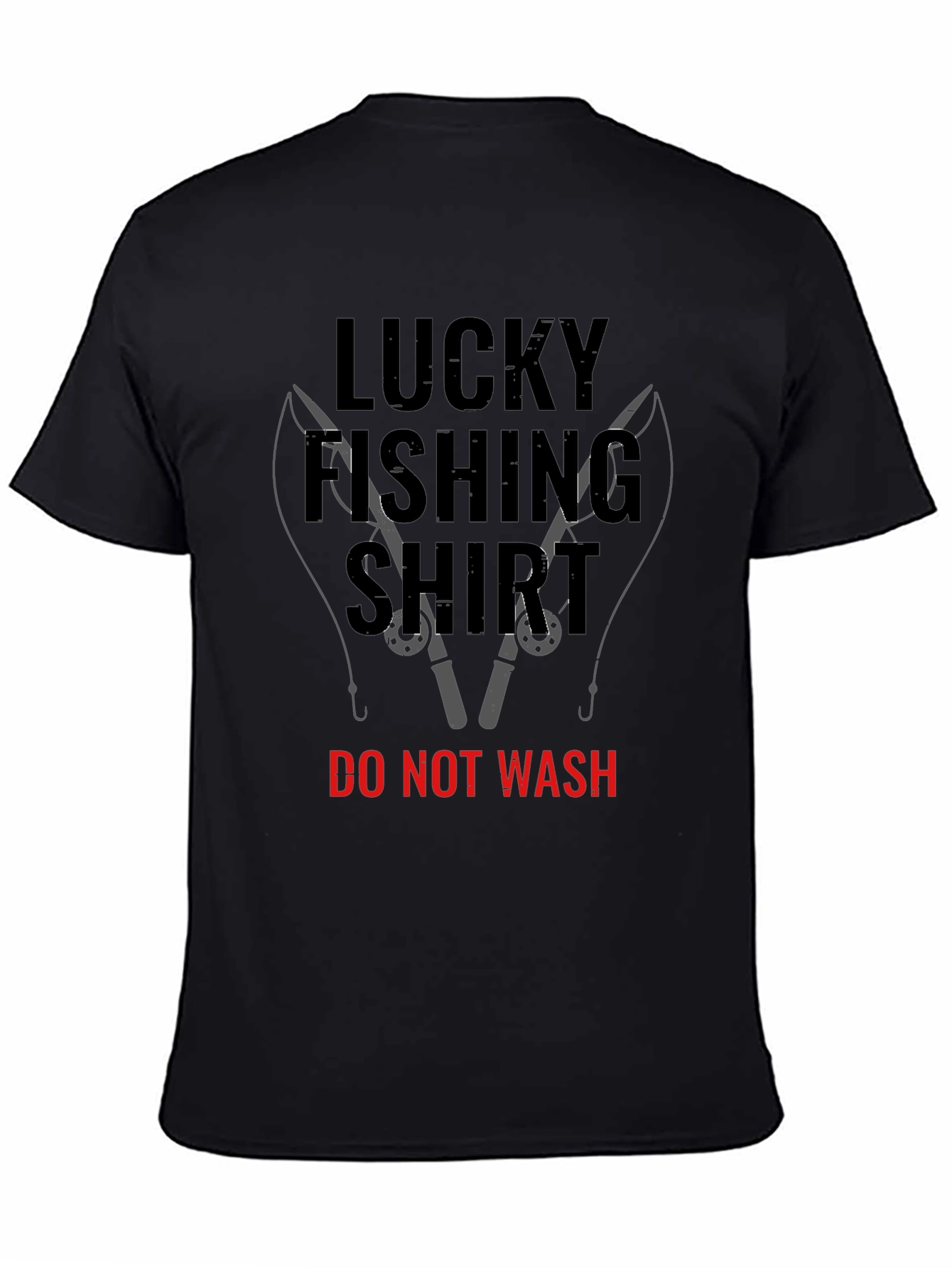 Lucky Fishing Shirt - Novelty T-Shirt