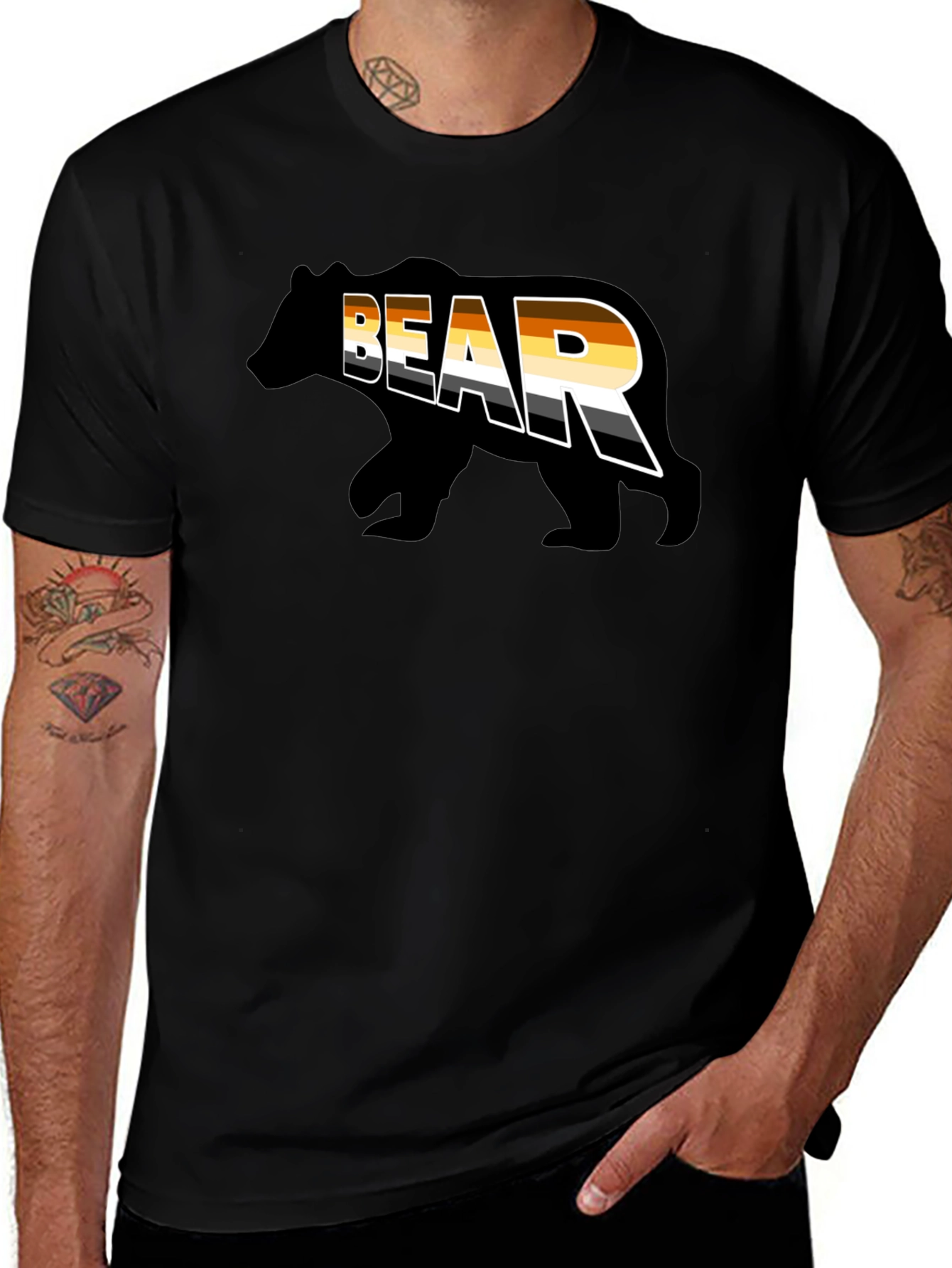 Bear Pride T-Shirt - Gay Bear Community Tee