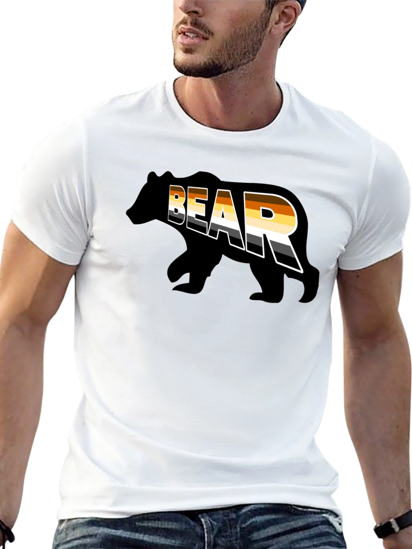 Bear Pride T-Shirt - Gay Bear Community Tee