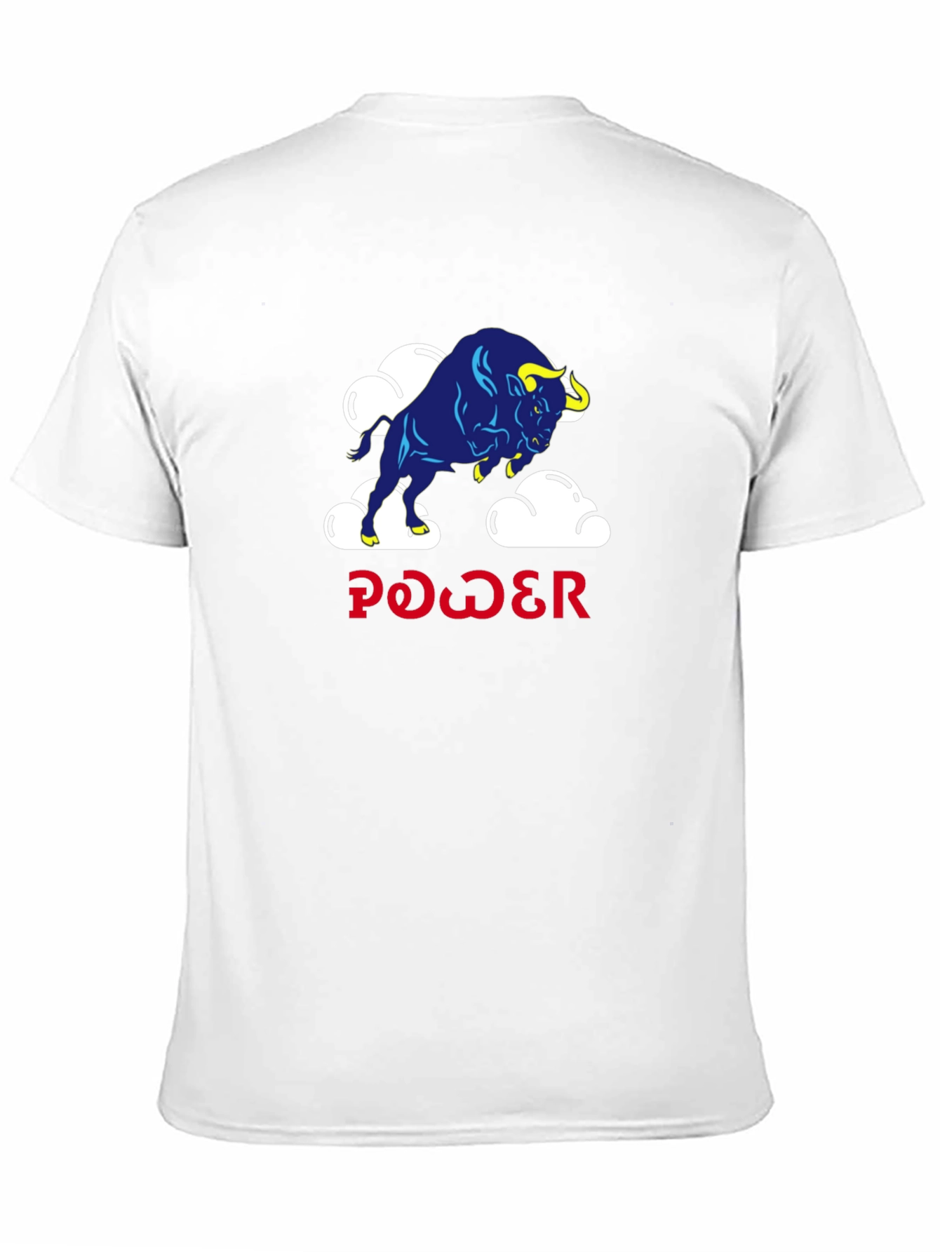 Power Bull Graphic T-Shirt - Bold Statement Tee