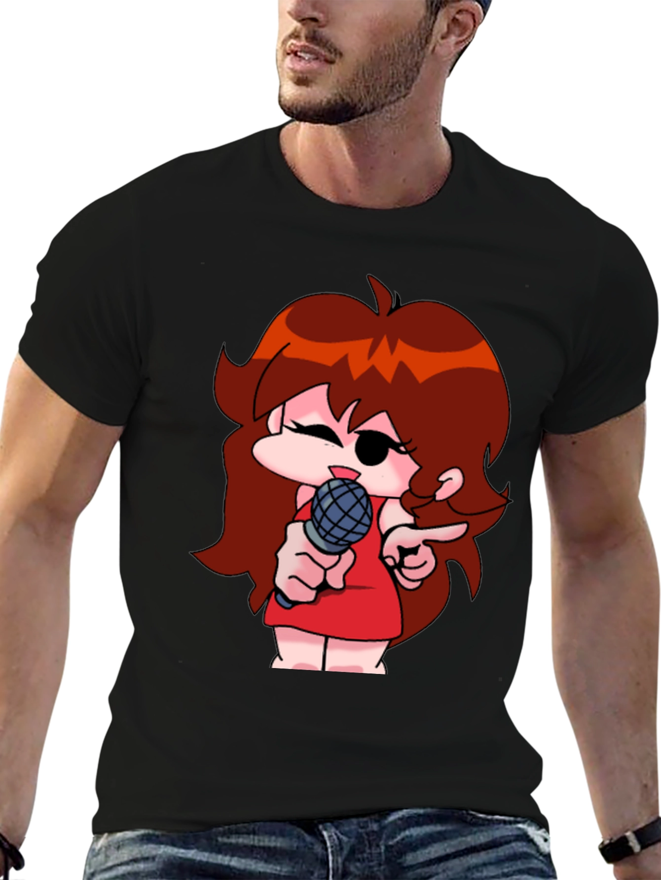 Friday Night Funkin Girlfriend Graphic Tee